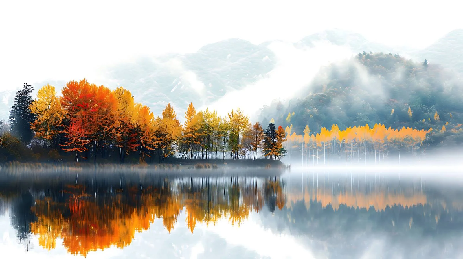 Tranquil Autumn Morning at Changzhi Banshan — free download from Dotvec