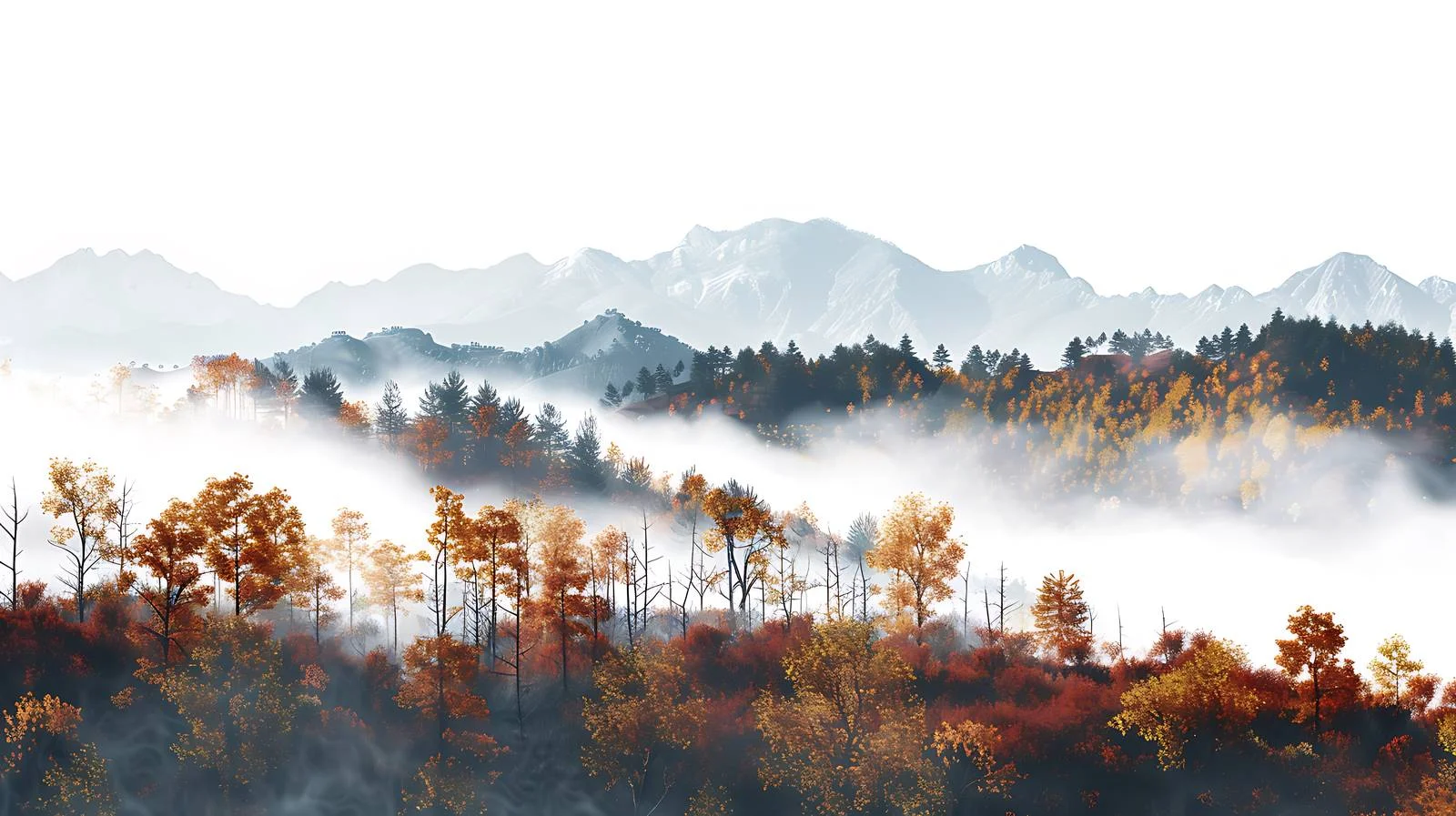 Idyllic Morning in Changzhi Banshan Autumn – free changzhi image from Dotvec