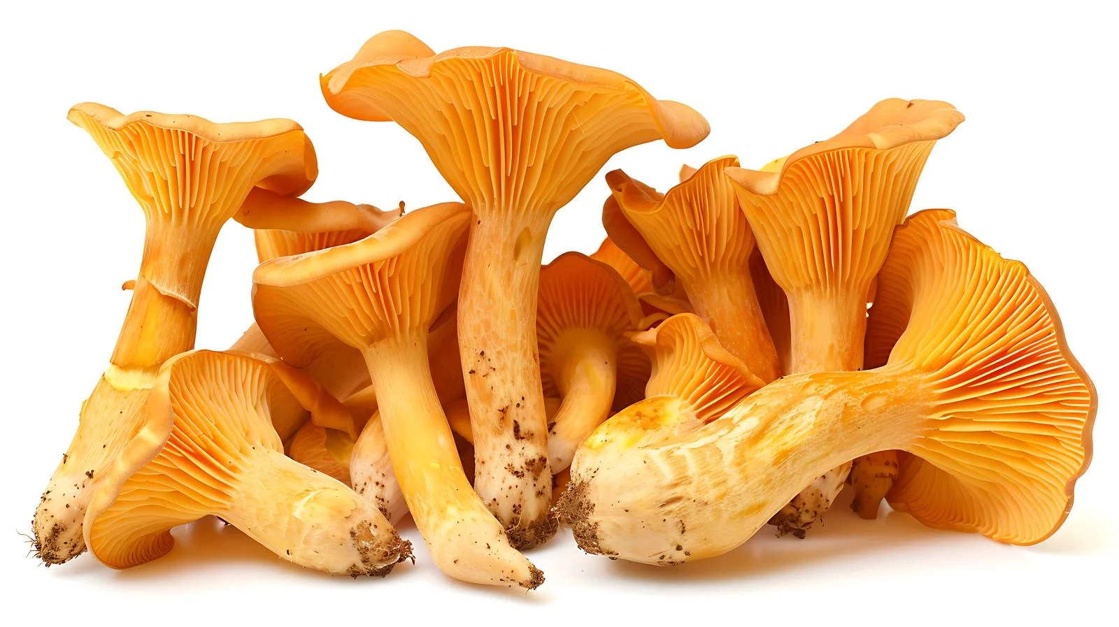 Exquisite Arrangement of Chanterelle Mushrooms — free download from Dotvec