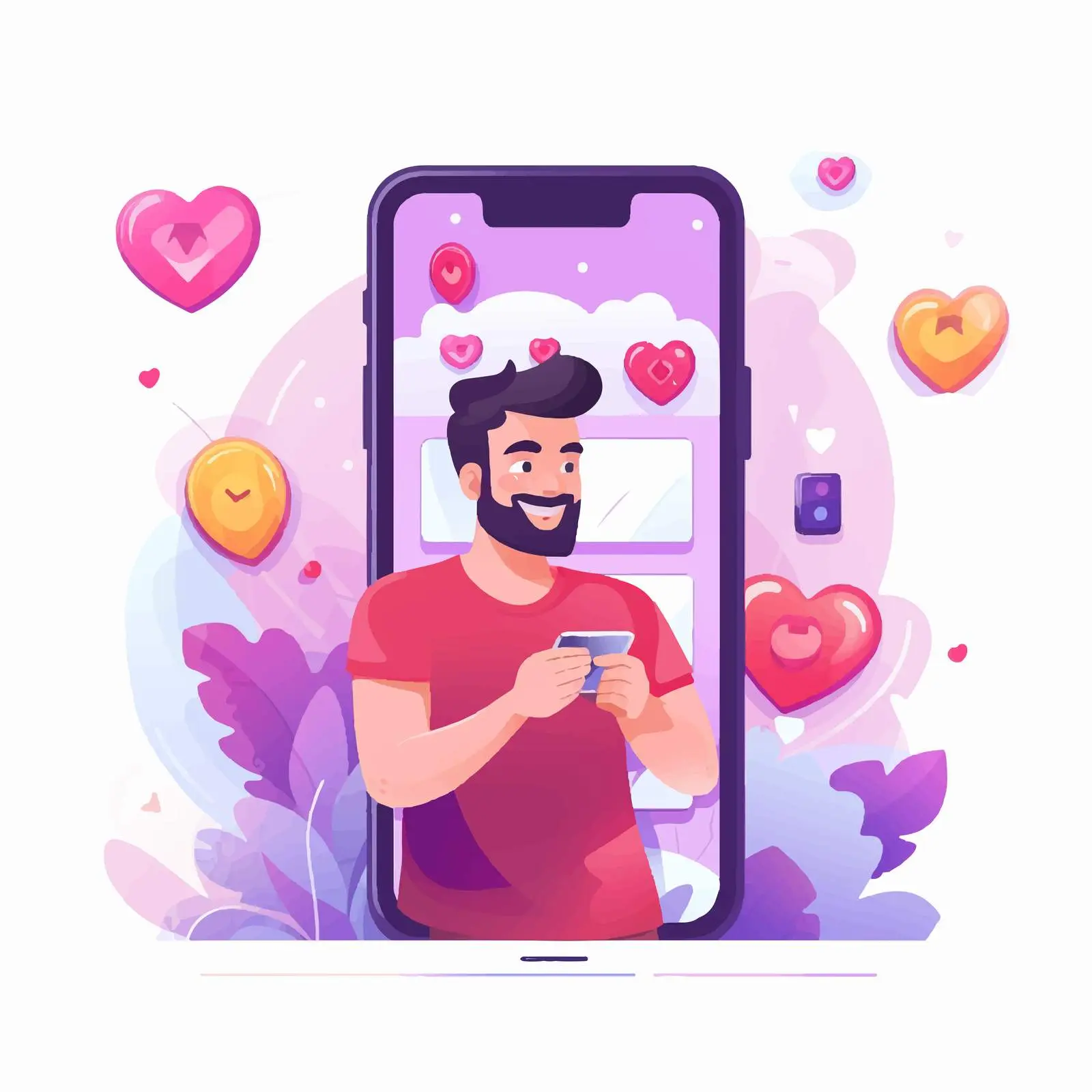 Person Enjoying Mobile Game on Smartphone – free mobile applications image from Dotvec