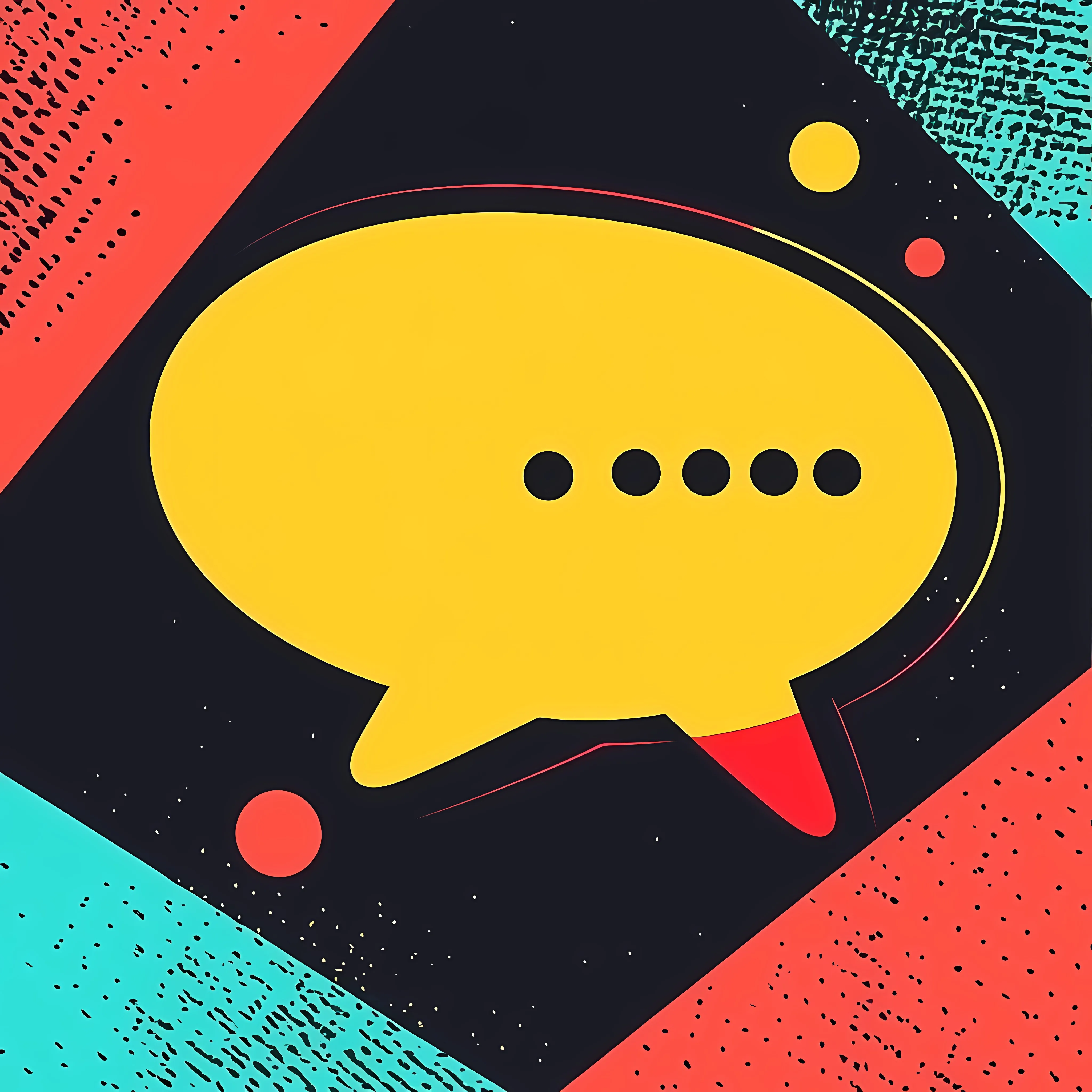 Chat Bubble Speakbox Icon Vector Illustration — free download from Dotvec