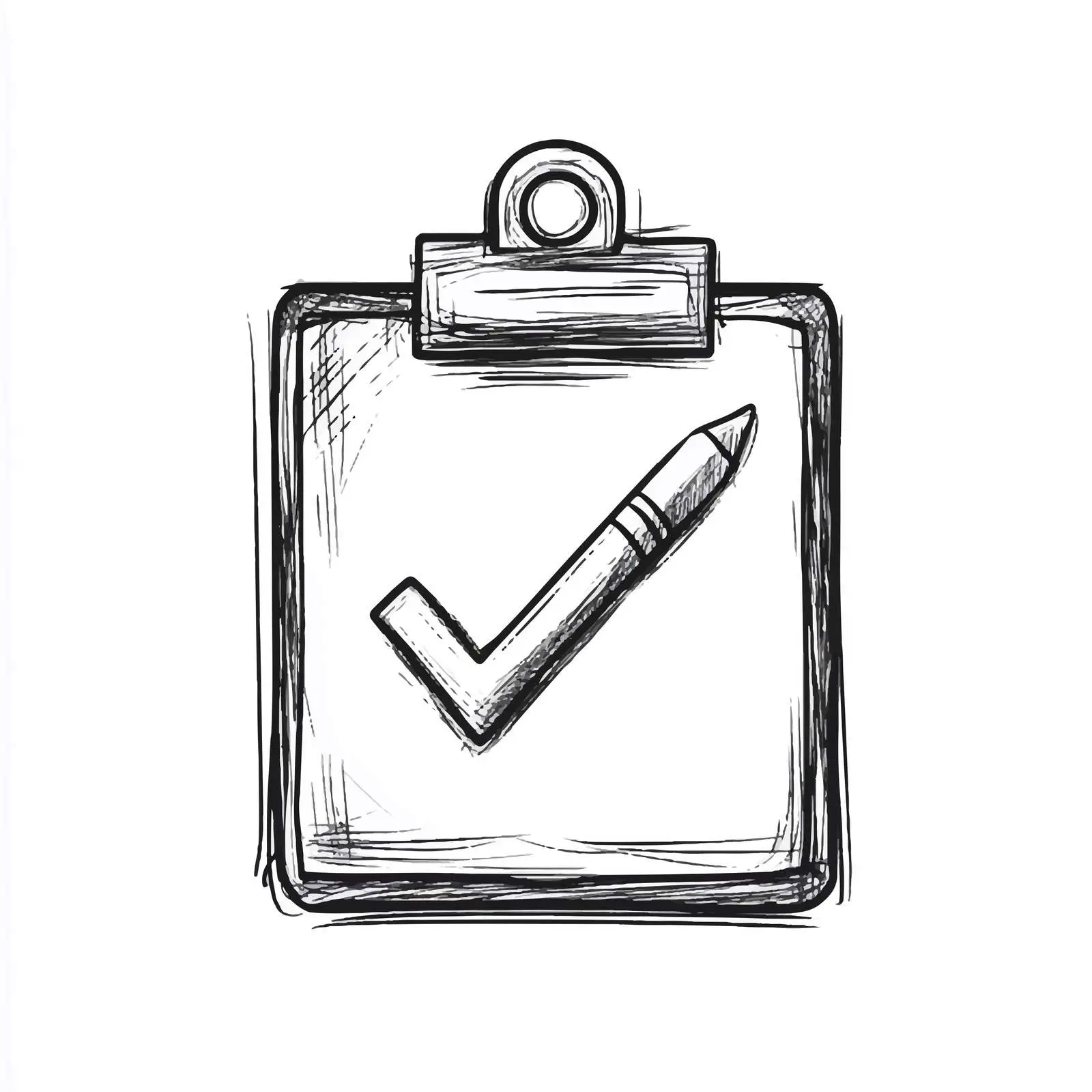 Black and White Cartoon Check Box Vector — free download from Dotvec