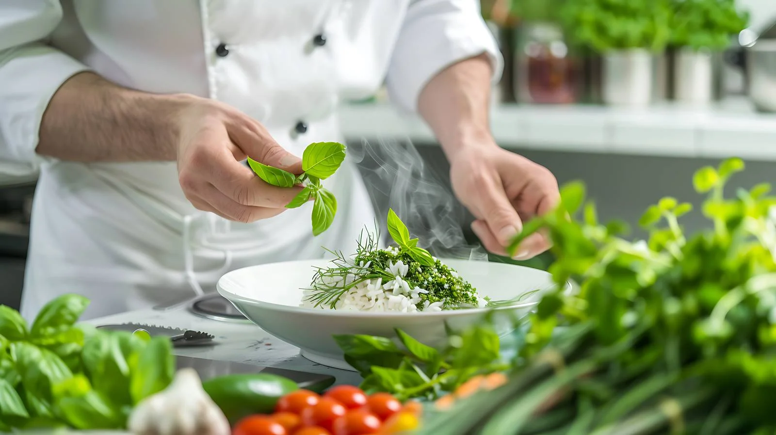 Cooking Green Curry with Herbs — free download from Dotvec