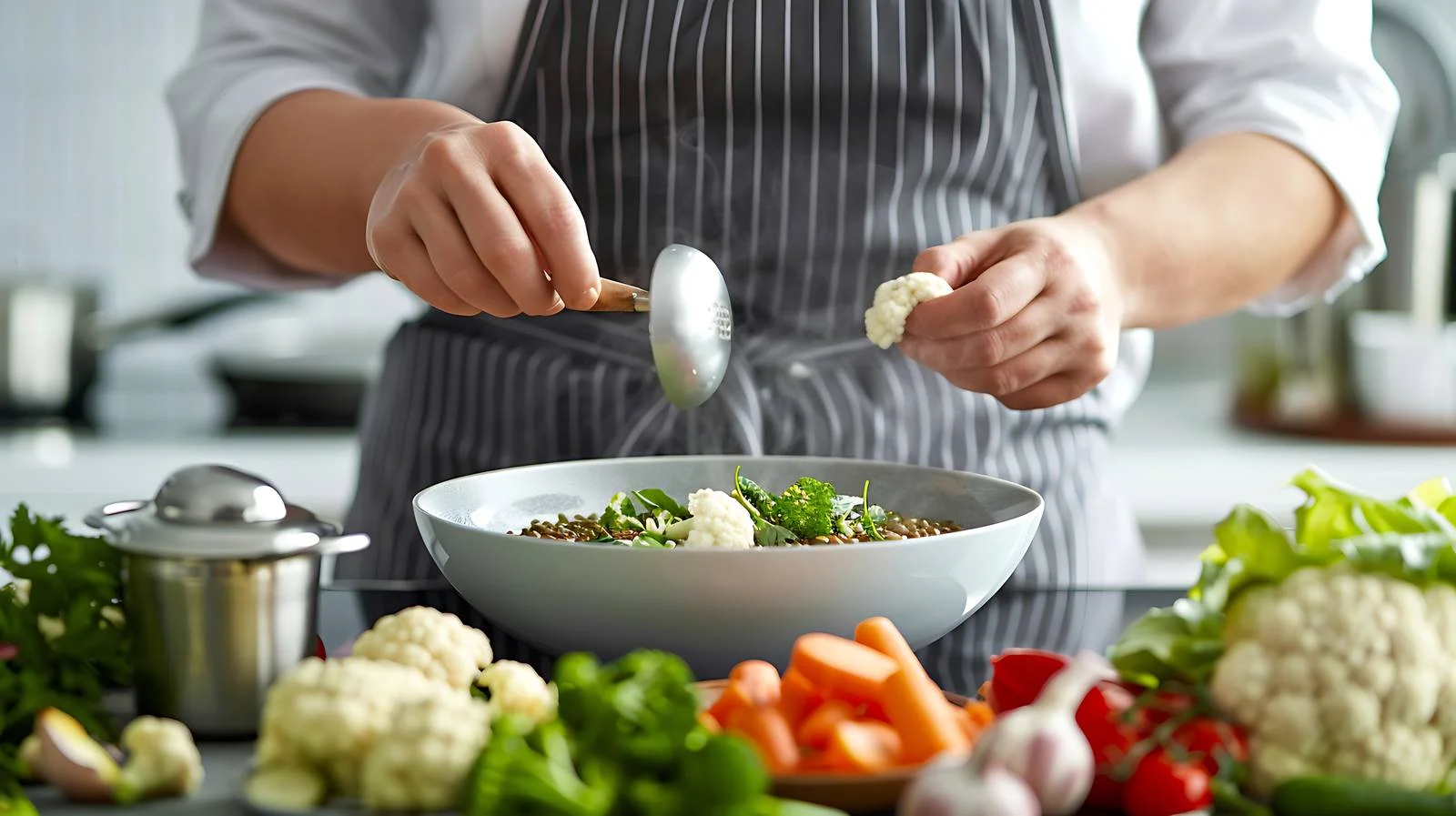 Professional Lentil Soup Preparation — free download from Dotvec