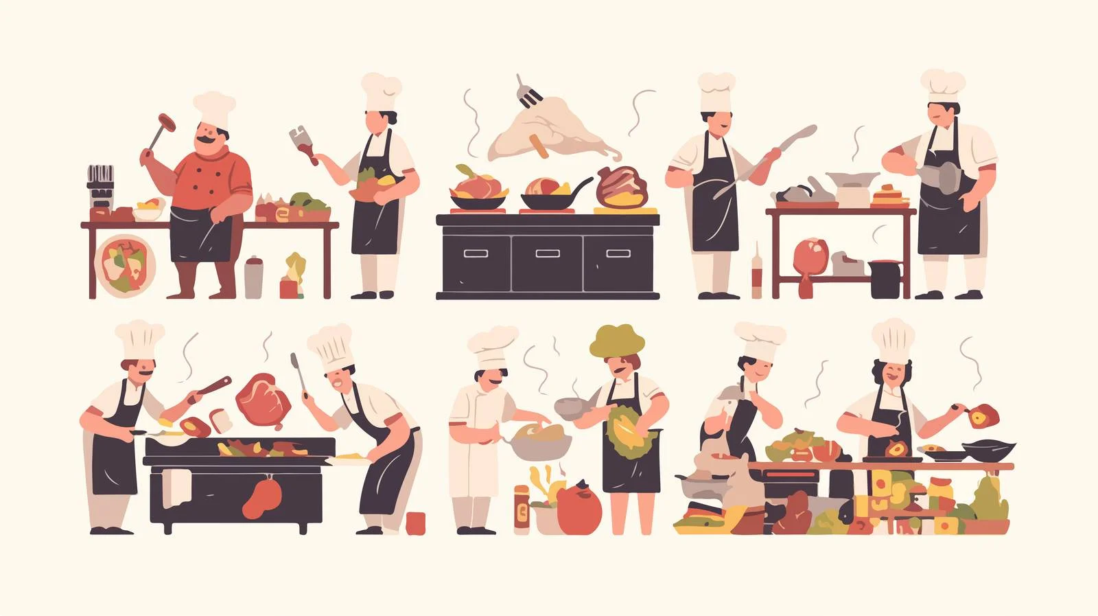 Chef Adding Final Touch to Dish — free download from Dotvec