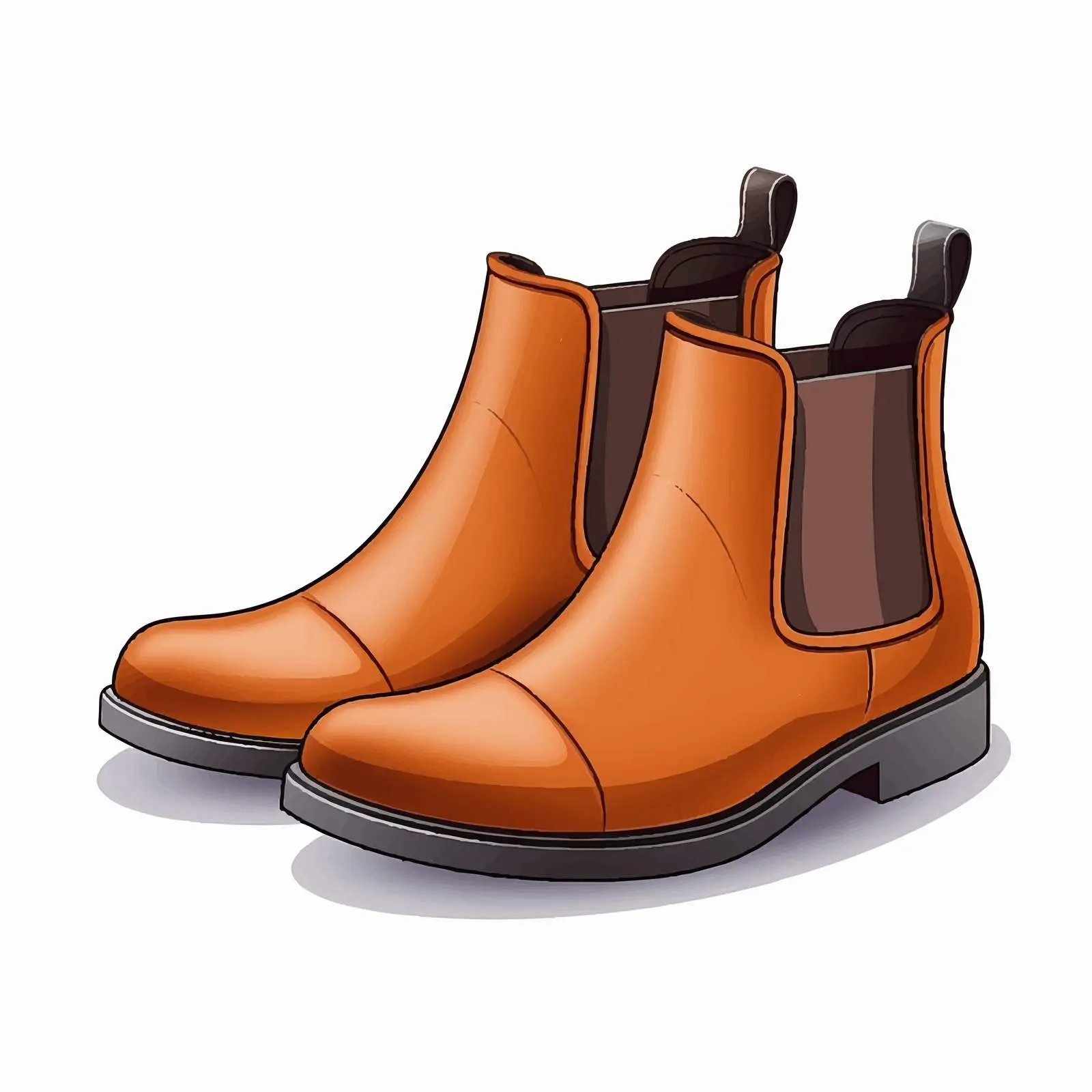 Stylish Winter Chelsea Boots for Fashion Enthusiasts — free download from Dotvec