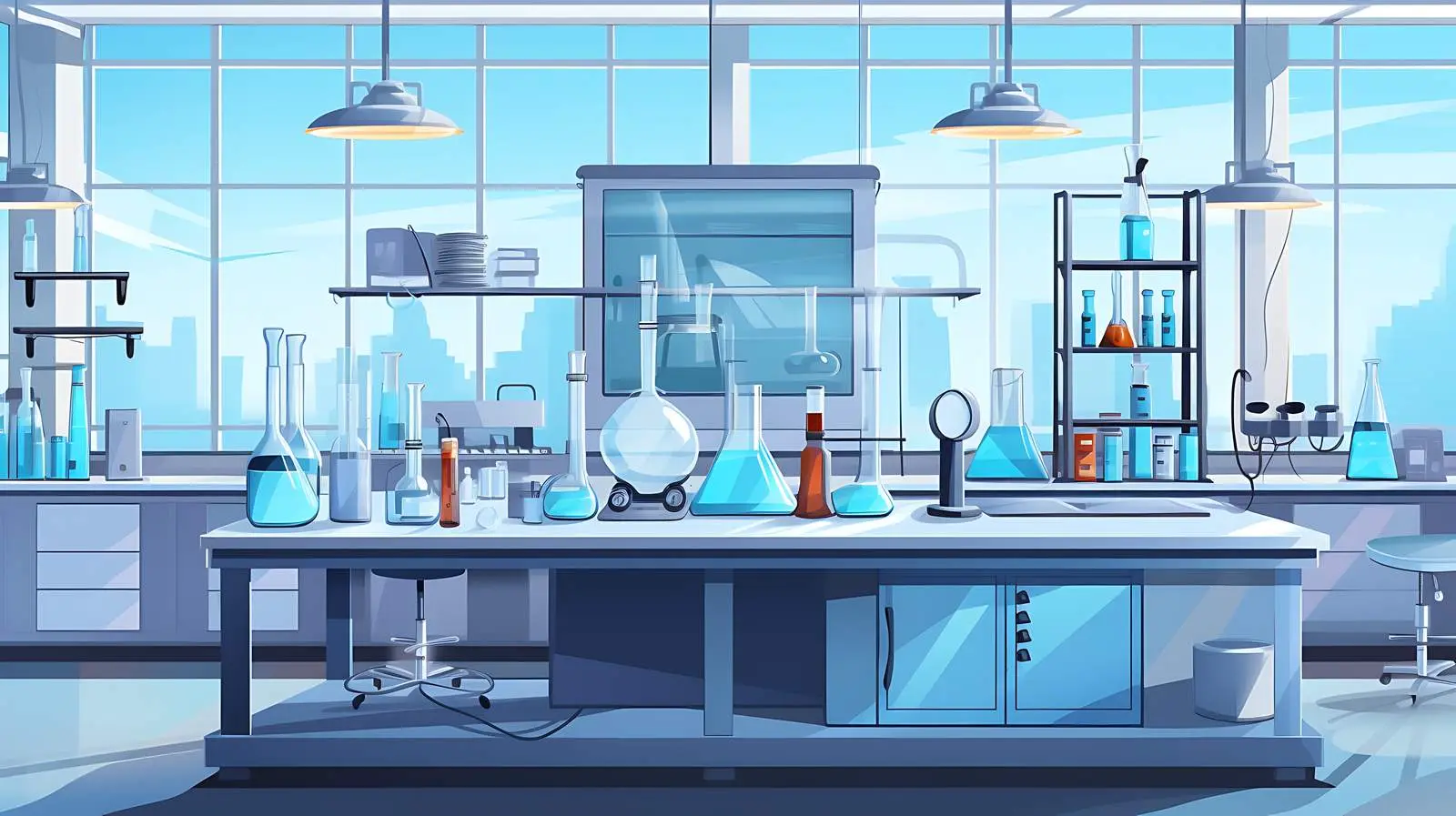 Chemical Laboratory Environment — free download from Dotvec