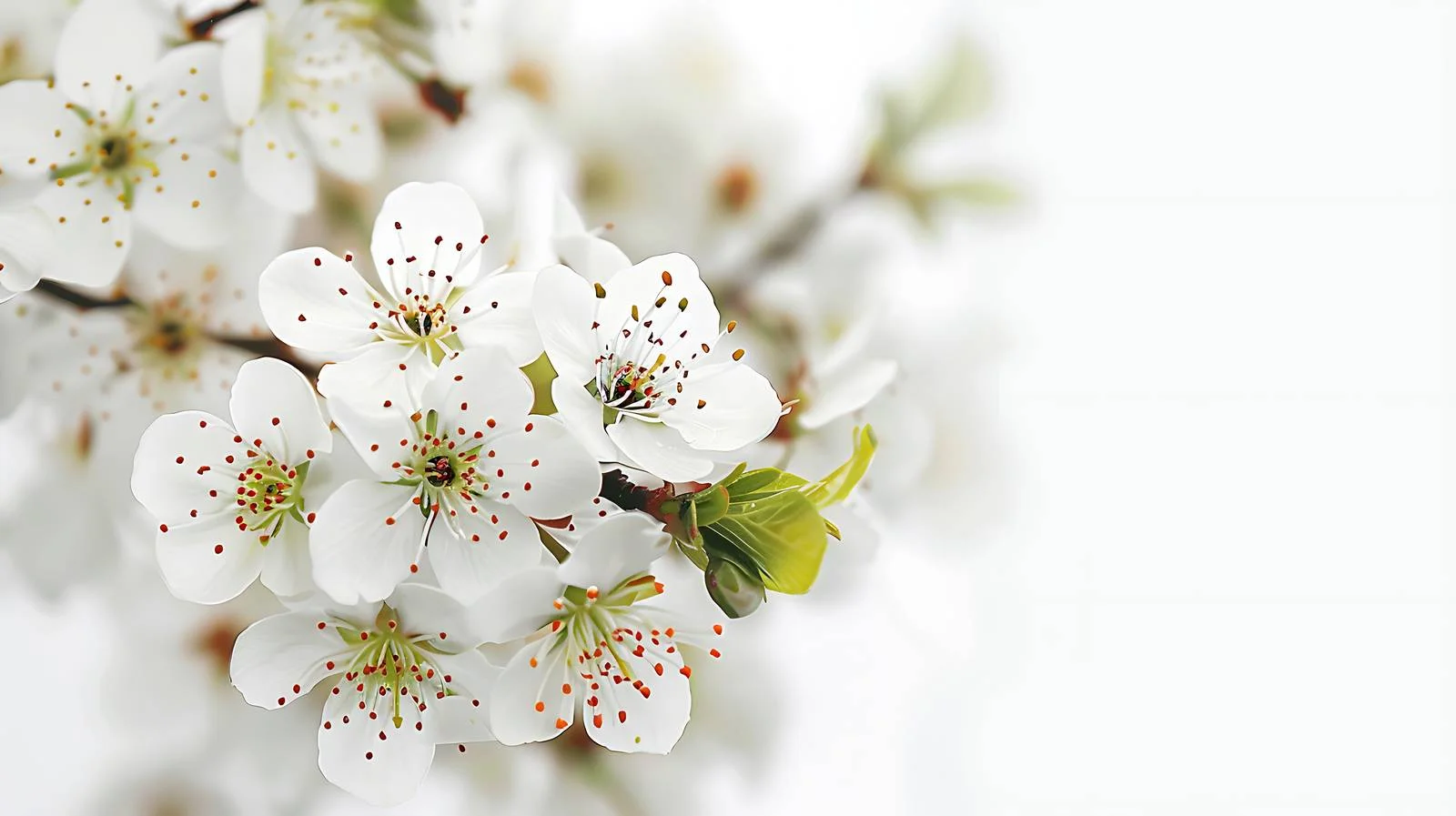 Delicate Cherry Blossom for Copy Space — free download from Dotvec