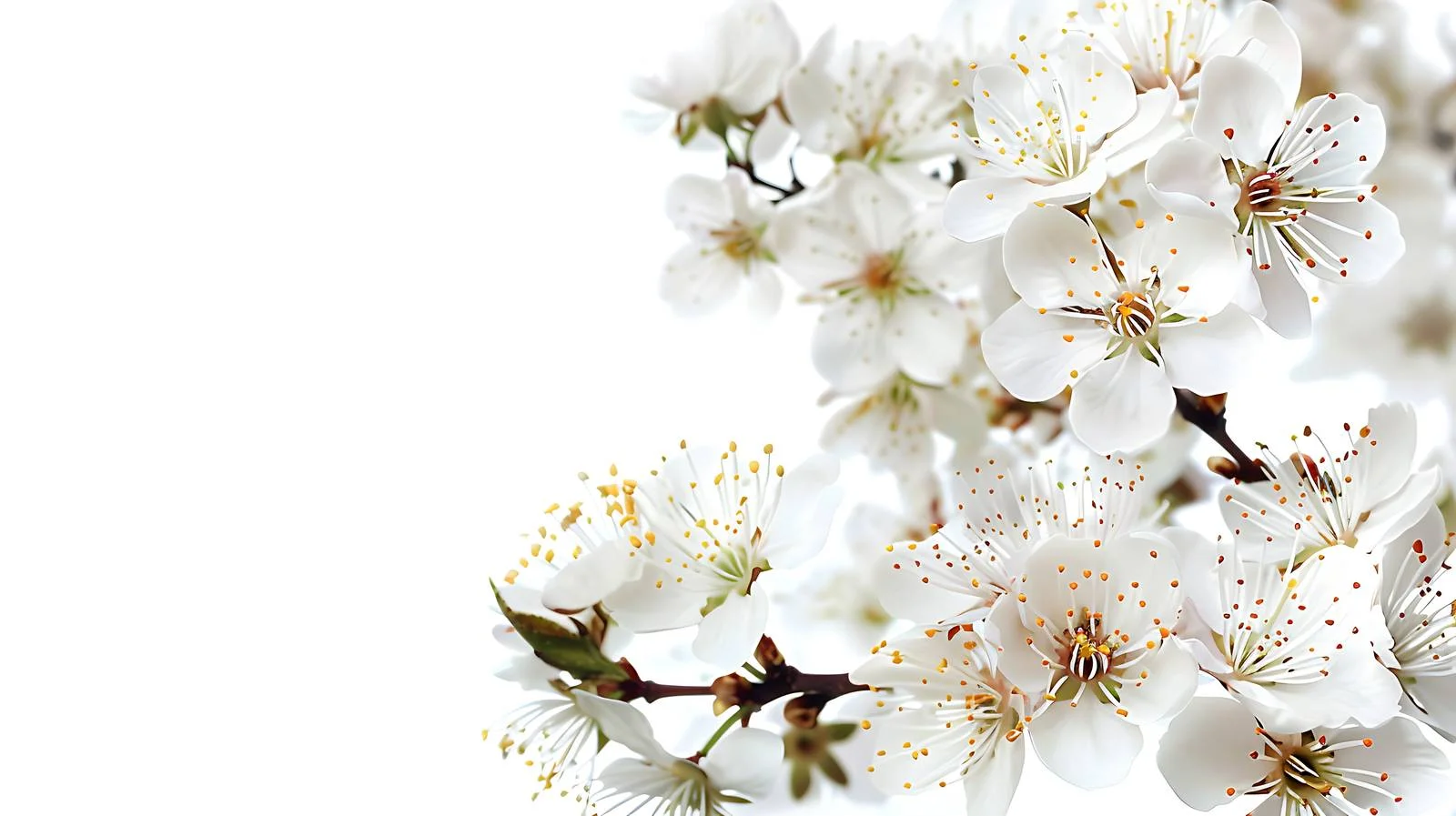 Ethereal Cherry Blossom Spring Background — free download from Dotvec