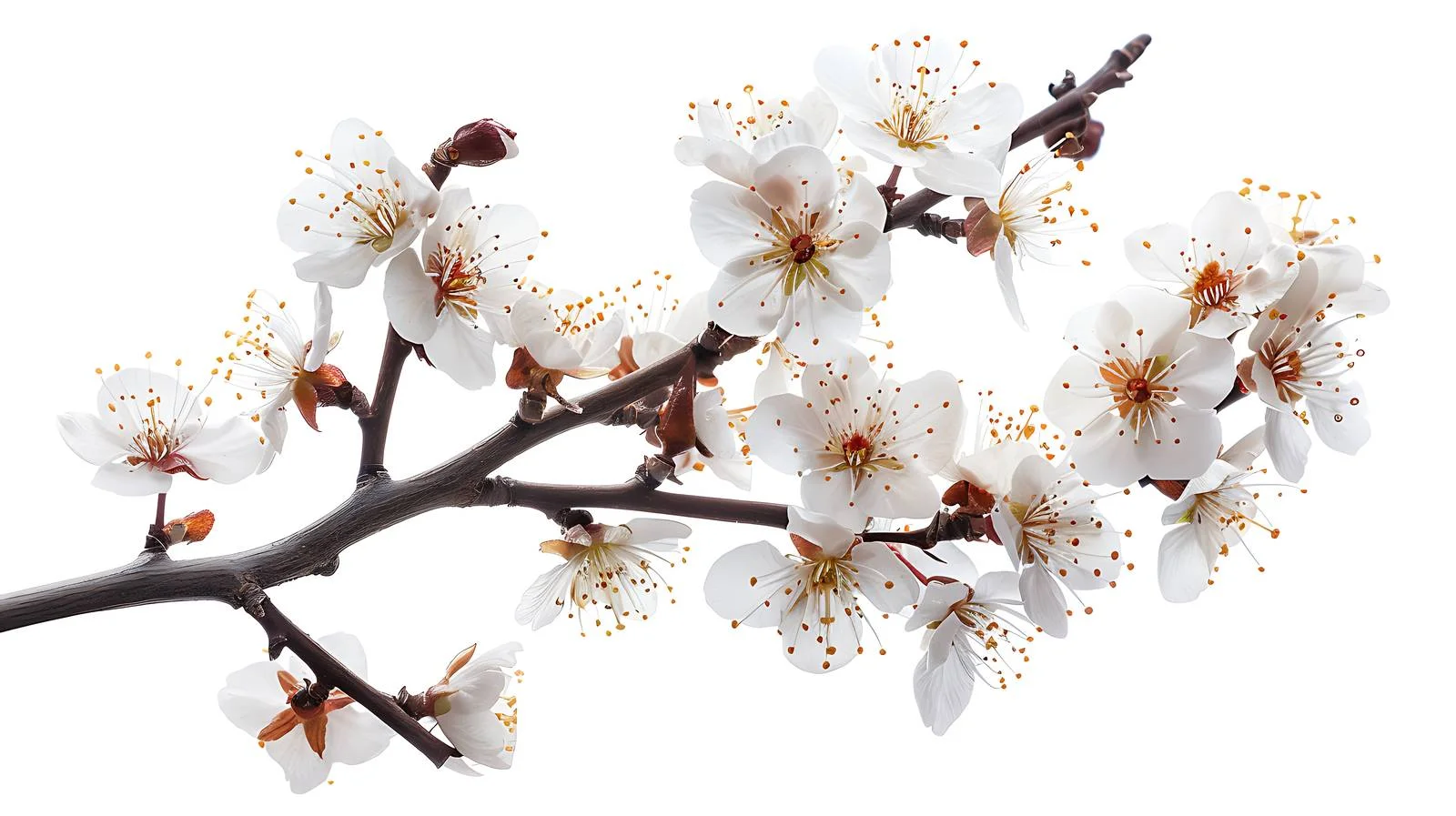 Vivid Cherry Plum Blossoms on Bright Spring Day — free download from Dotvec