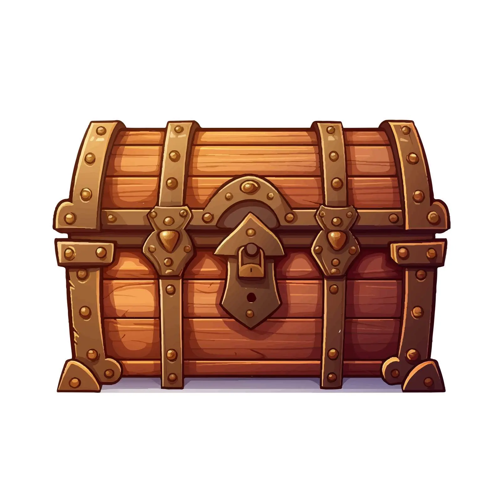 Cartoon Chest Vector Illustration - Isolated Design — free download from Dotvec