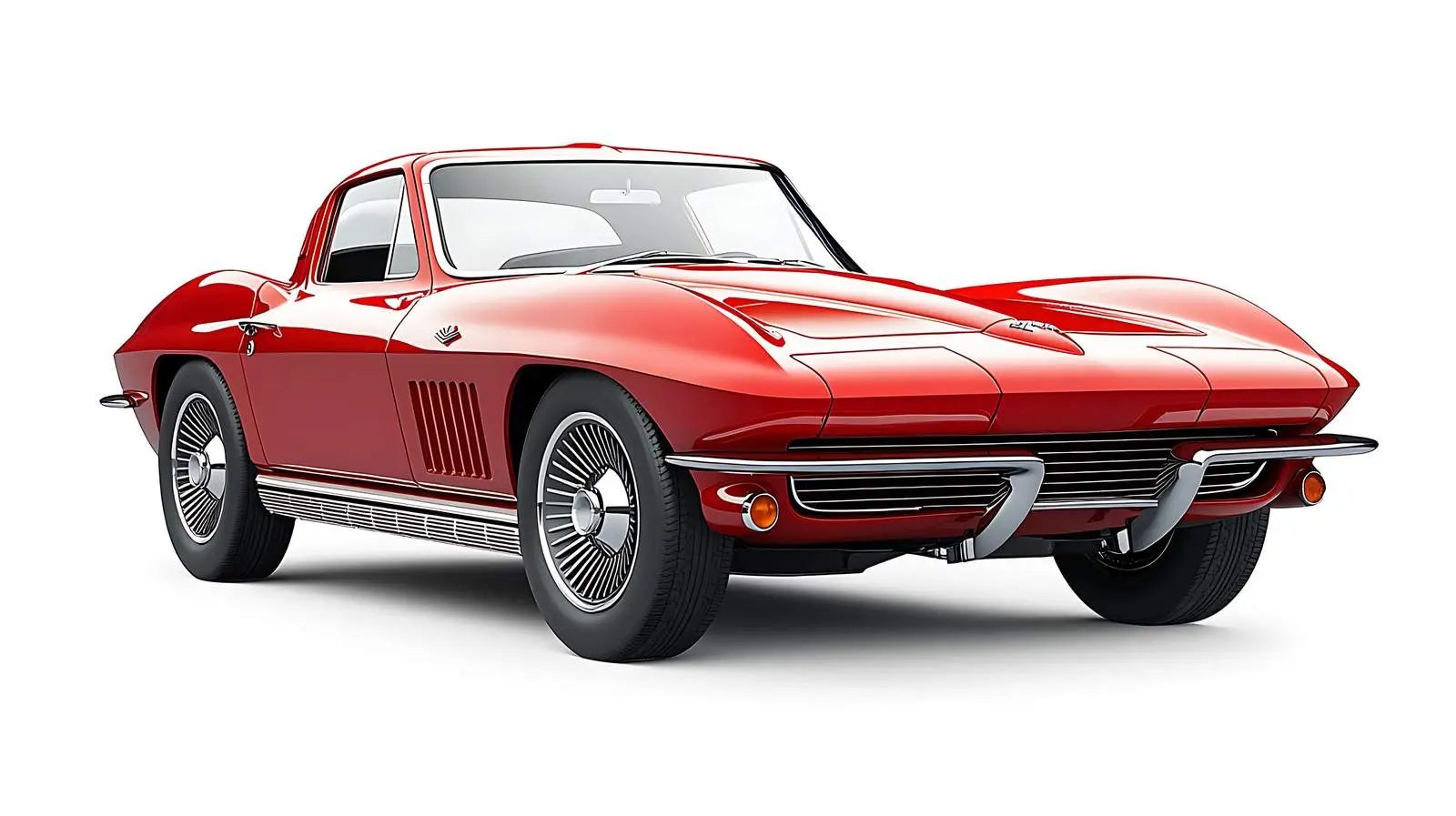 Classic Chevrolet Corvette Stingray Car — free download from Dotvec