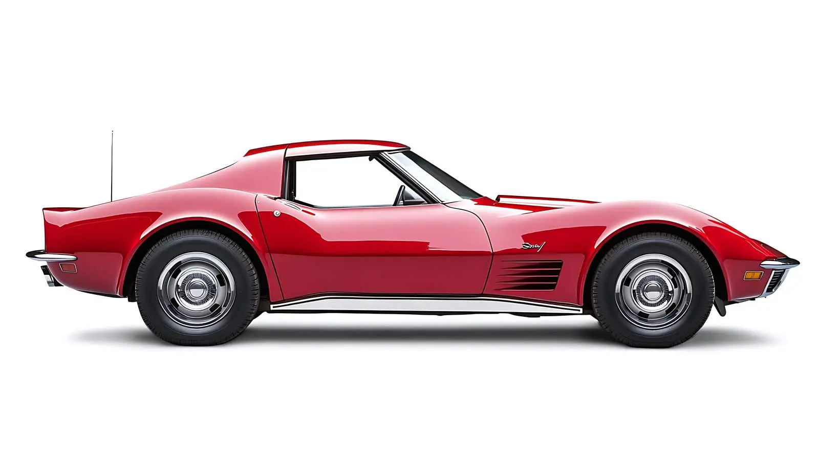 Chevrolet Corvette Stingray Classic Car Isolated — free download from Dotvec