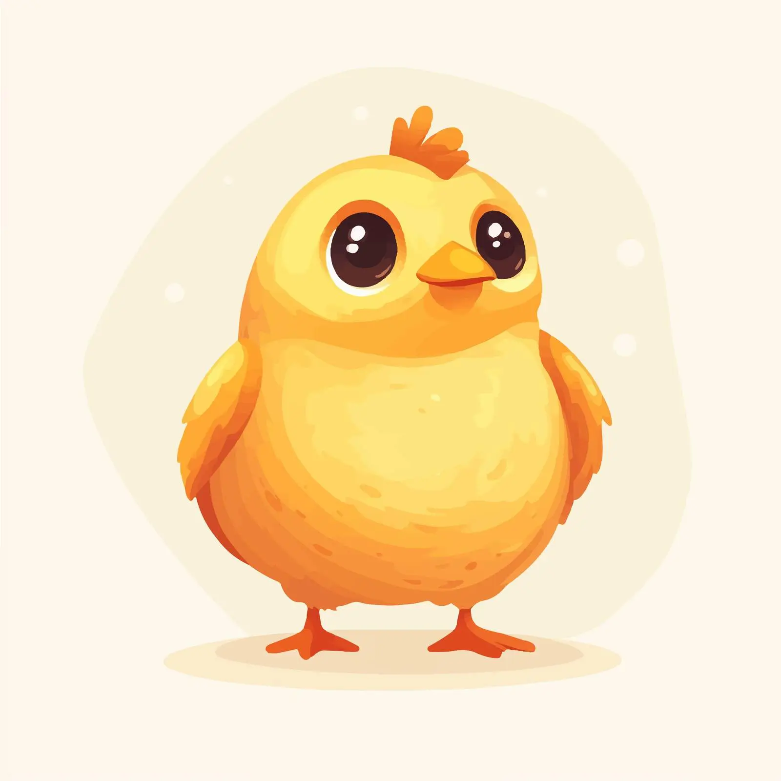 Hand Drawn Chicken Cartoon Vector — free download from Dotvec