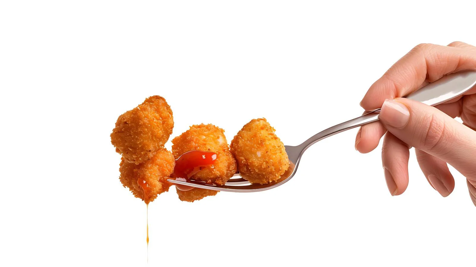 Savory Chicken Nuggets Presentation – free nugget image from Dotvec