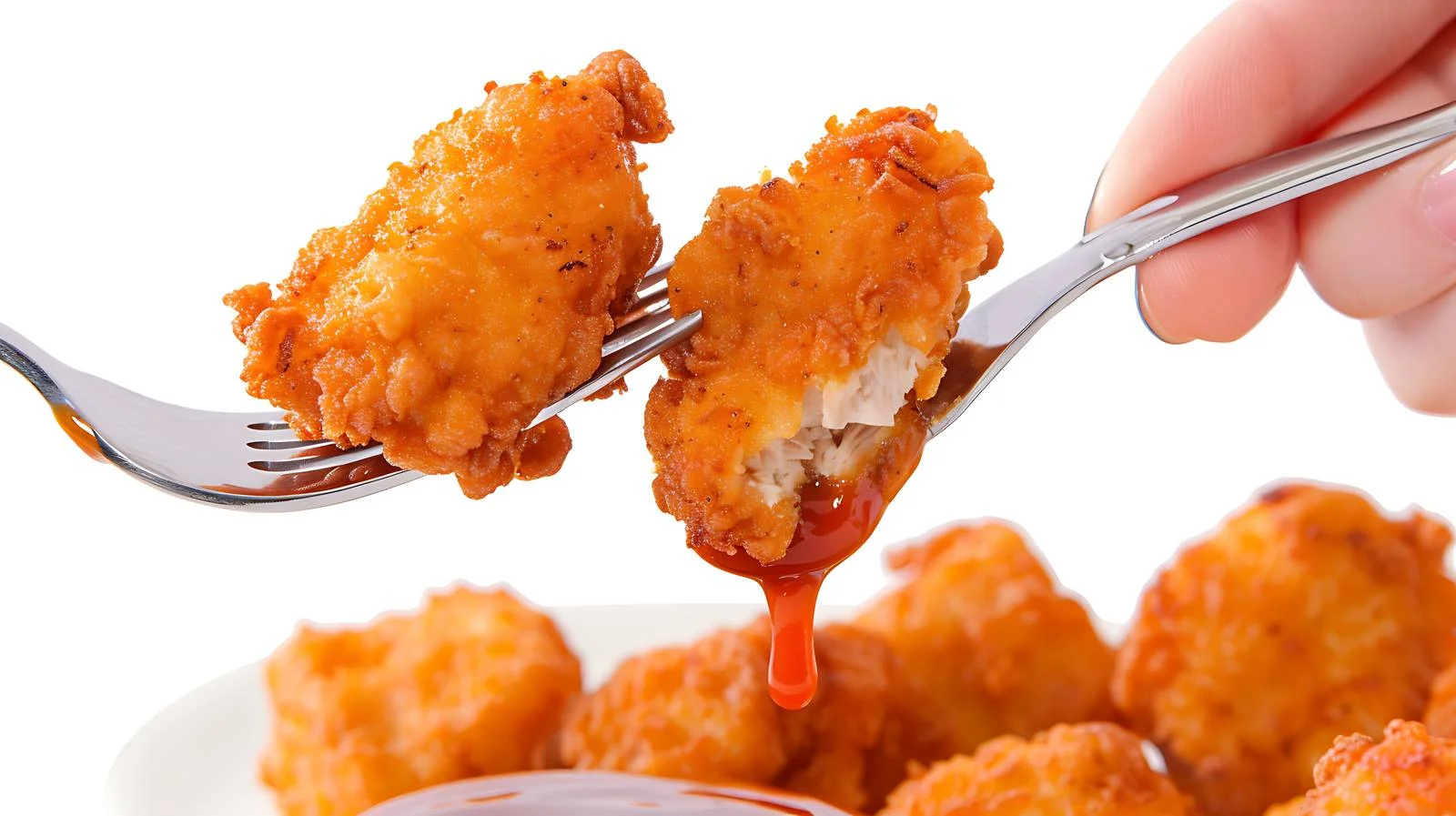 Chicken Nuggets with Dip Sauce — free download from Dotvec