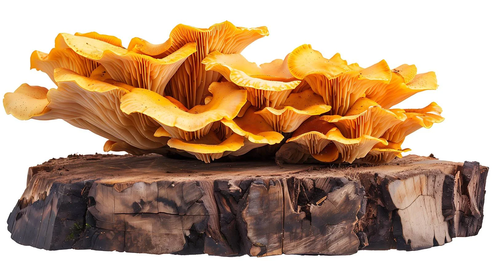 Vibrant Chicken of the Woods Fungi Emerge — free download from Dotvec