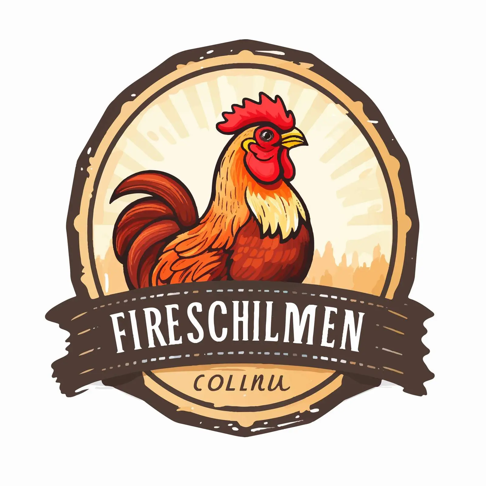 Premium Quality Chicken Logo Illustration Vector Design — free download from Dotvec