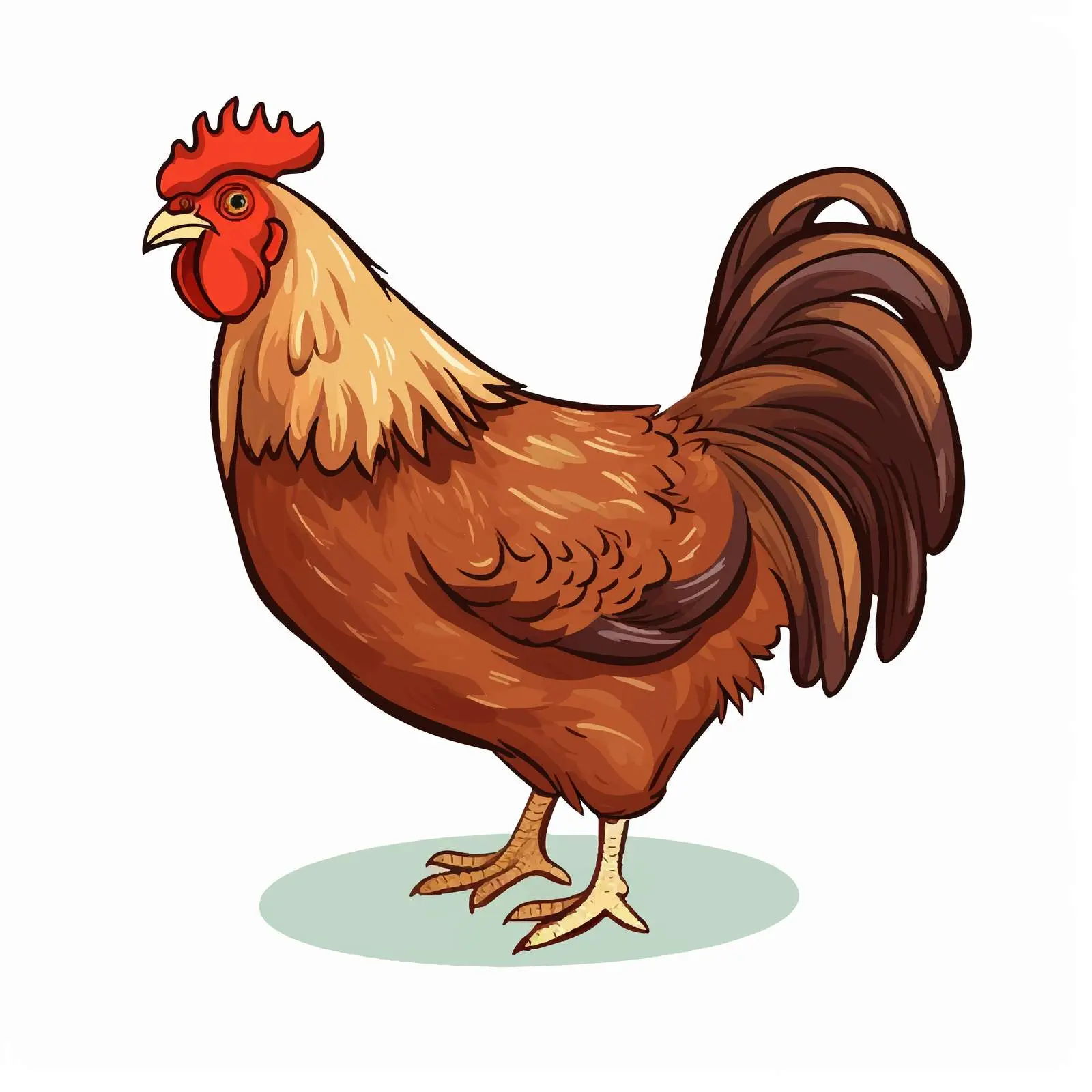 Vector Illustration of Chicken Thigh on White Background – free food sketch image from Dotvec