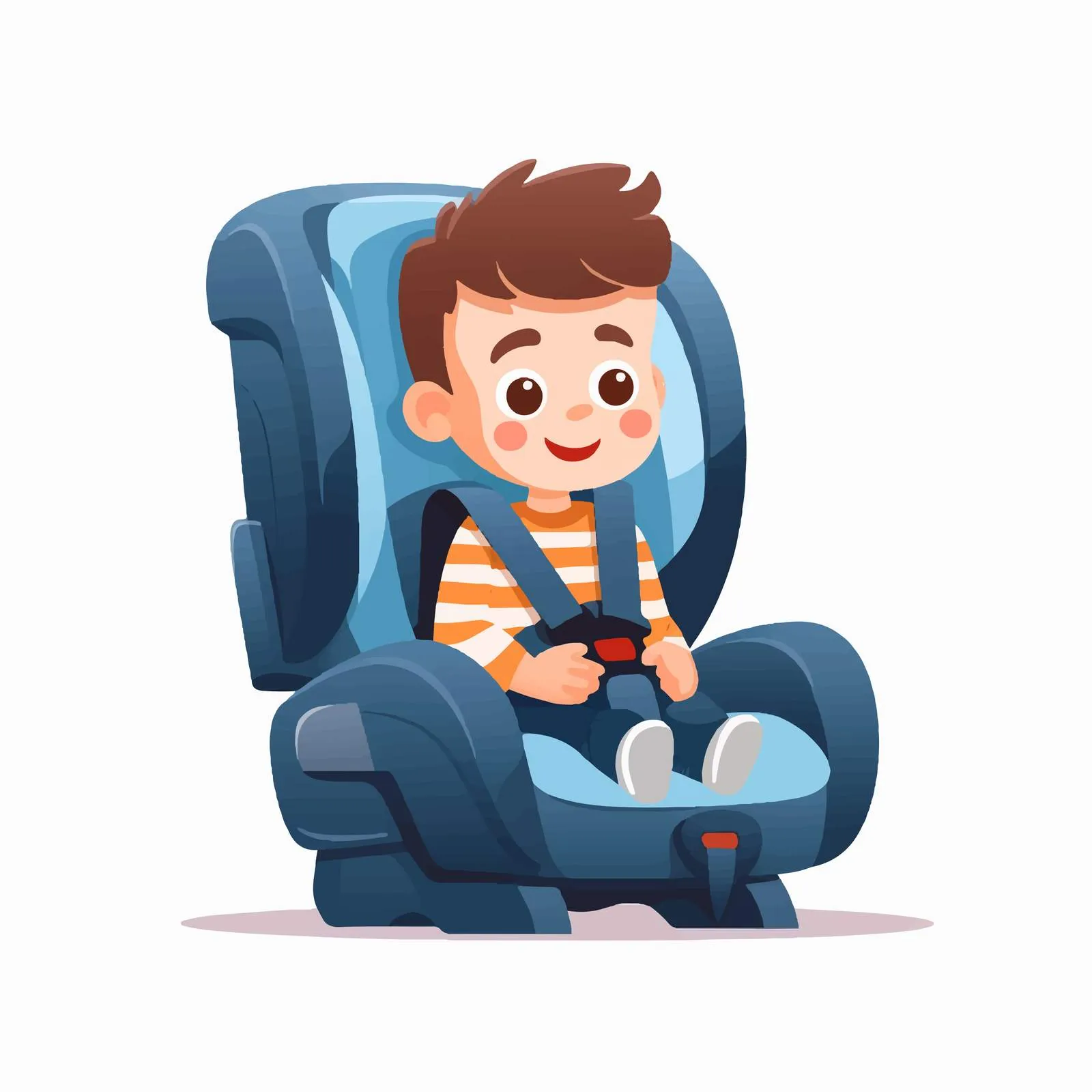 Child in Car Seat Safety Backseat — free download from Dotvec