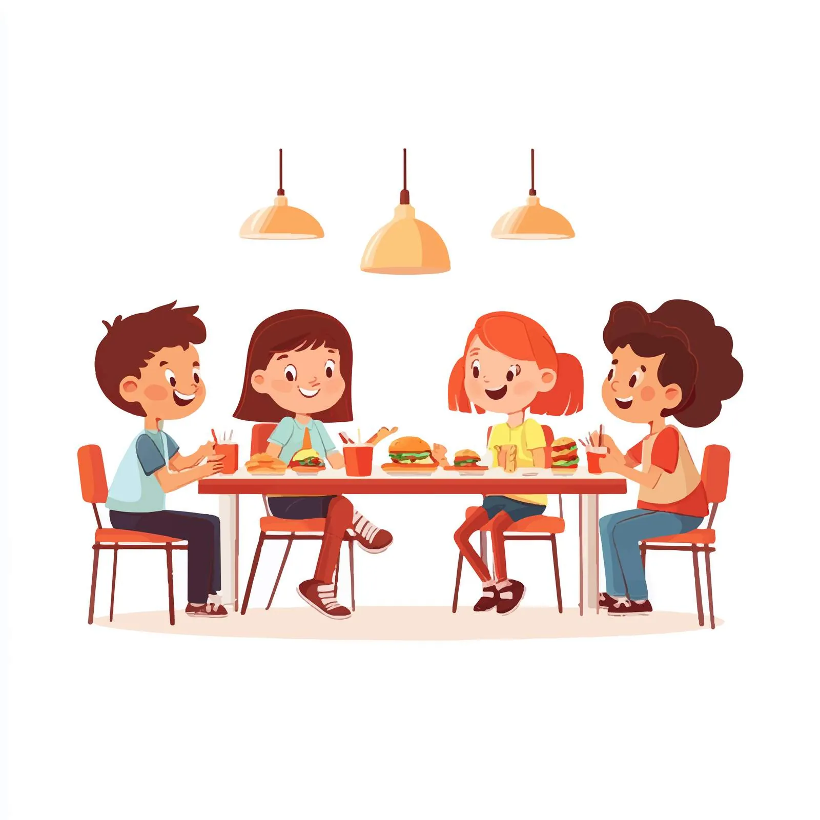 Children Enjoying Time Together During School Break — free download from Dotvec