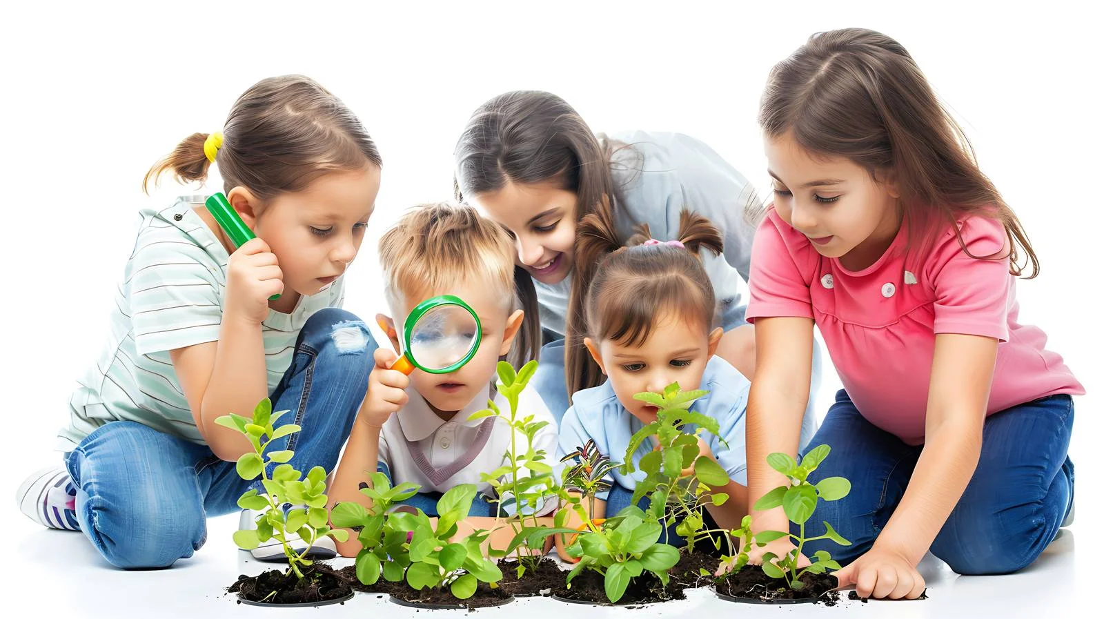 Exploring plant biology with students and teacher — free download from Dotvec