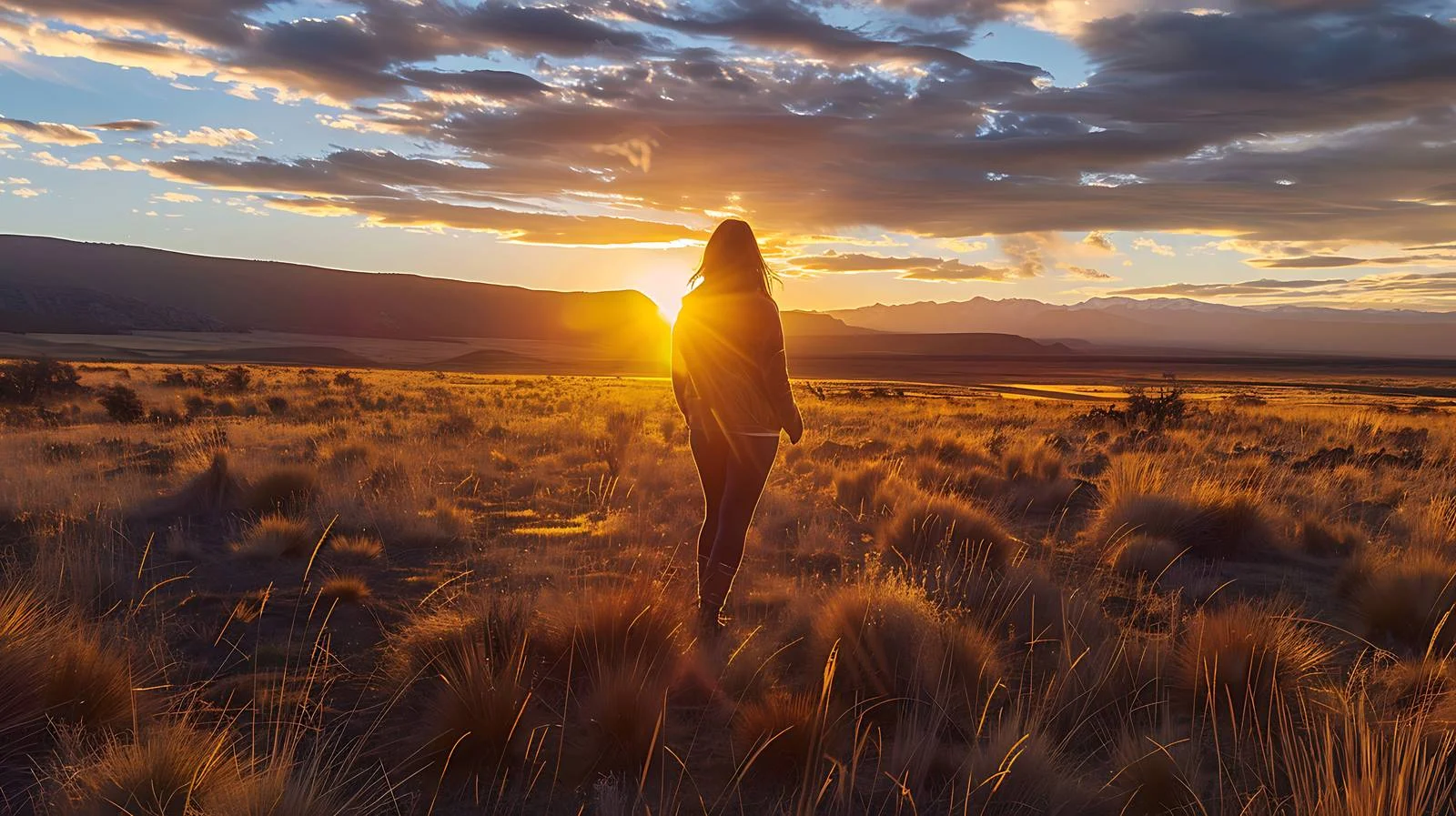 Chilean Patagonia Valley in Chacabuco National Park — free download from Dotvec