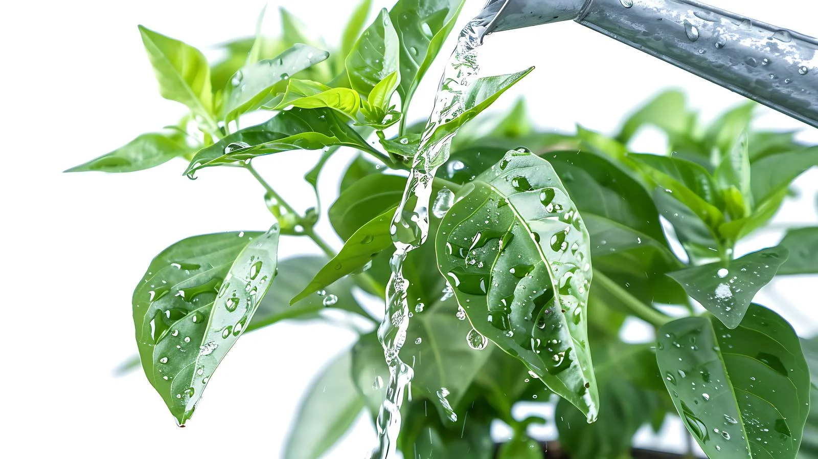 Chili Leaves with Evening Light — free download from Dotvec