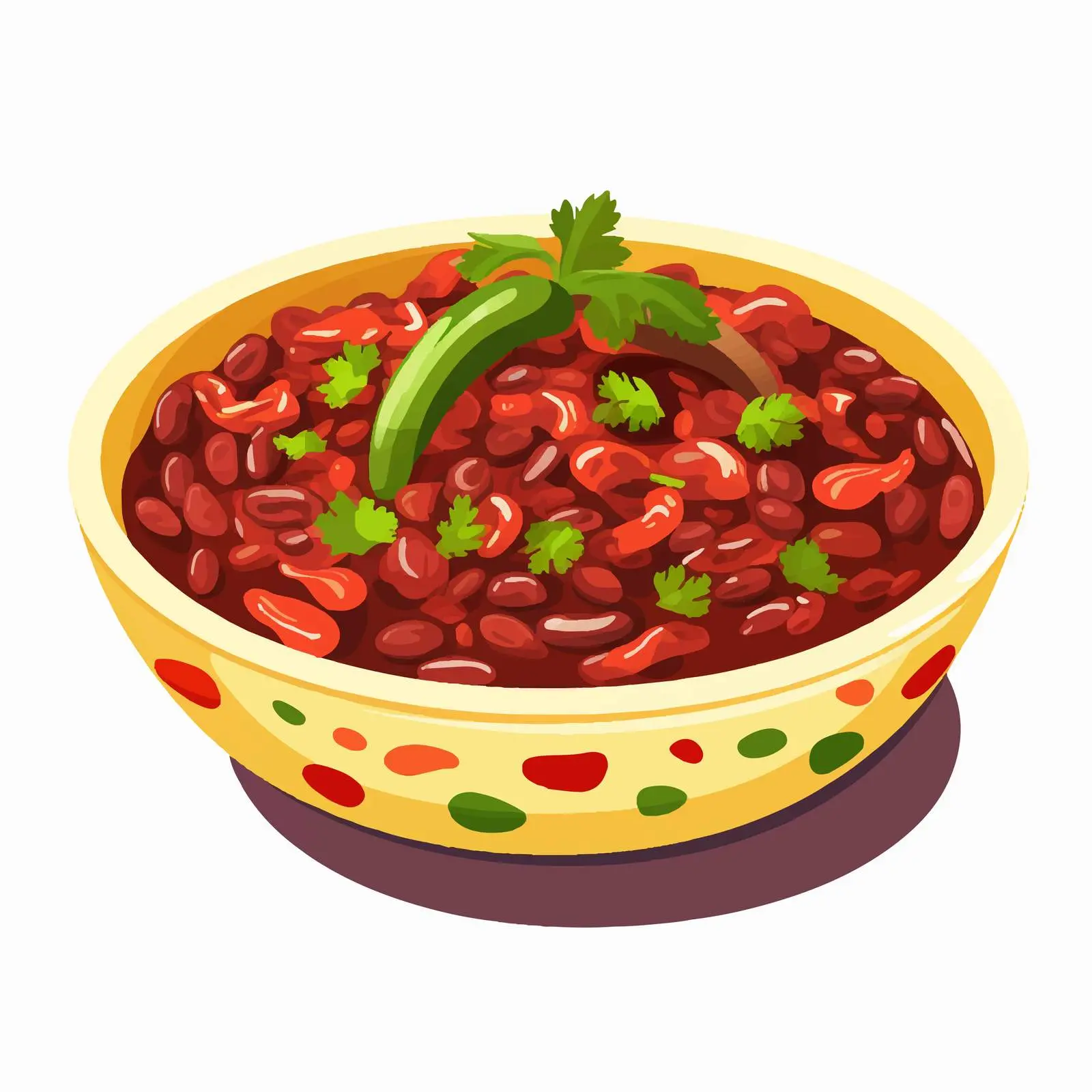 Chili Cartoon Vector Illustration for Designs — free download from Dotvec