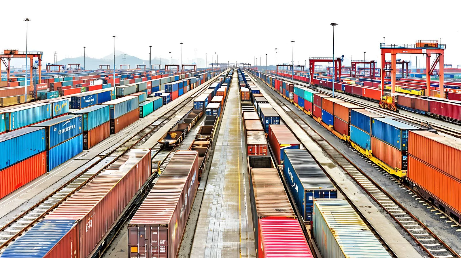 China-Europe Express Container Terminal Overview — free download from Dotvec