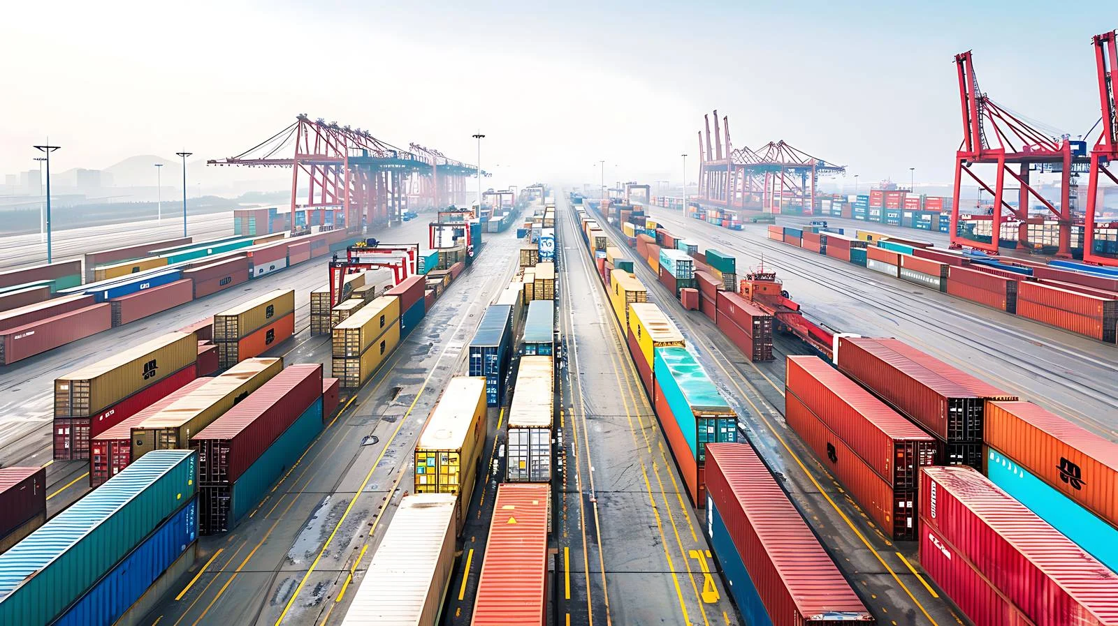 China-Europe Express Containers Terminal Connection — free download from Dotvec