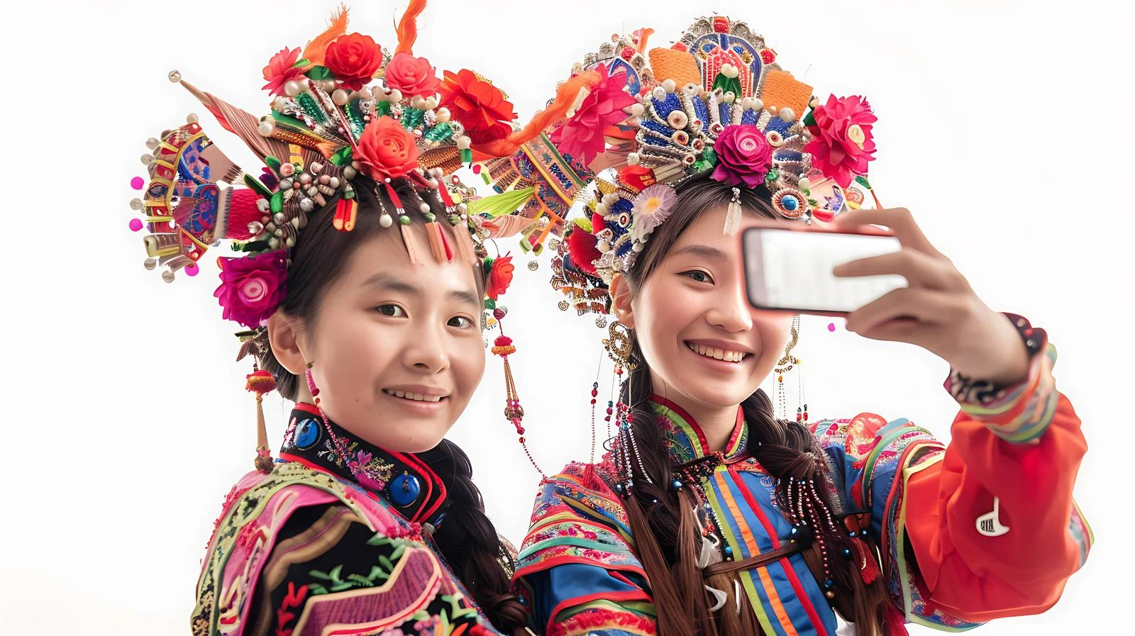 Traditional Miao Women in Guizhou, China — free download from Dotvec
