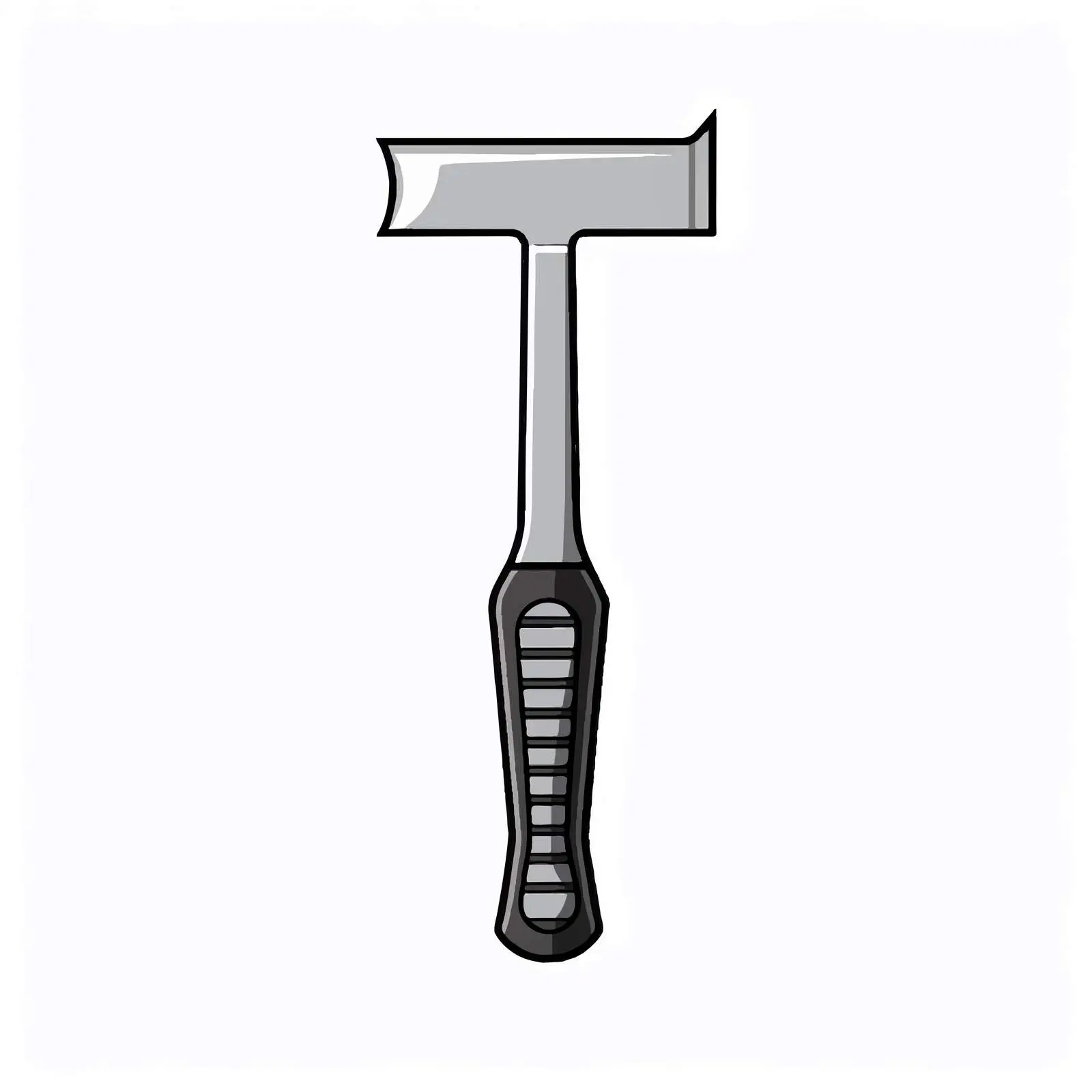 Chisel Outline Vector Illustration on White Background — free download from Dotvec