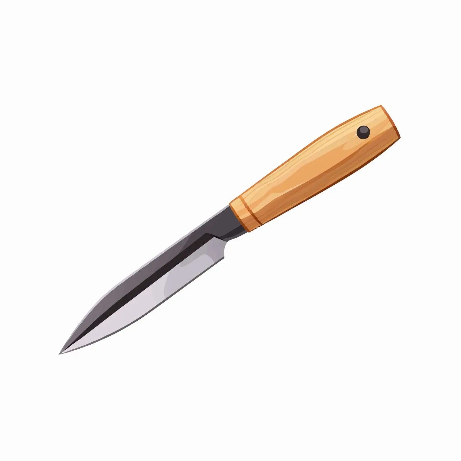 Chisel Vector Illustration on White Background – free diy tools image from Dotvec