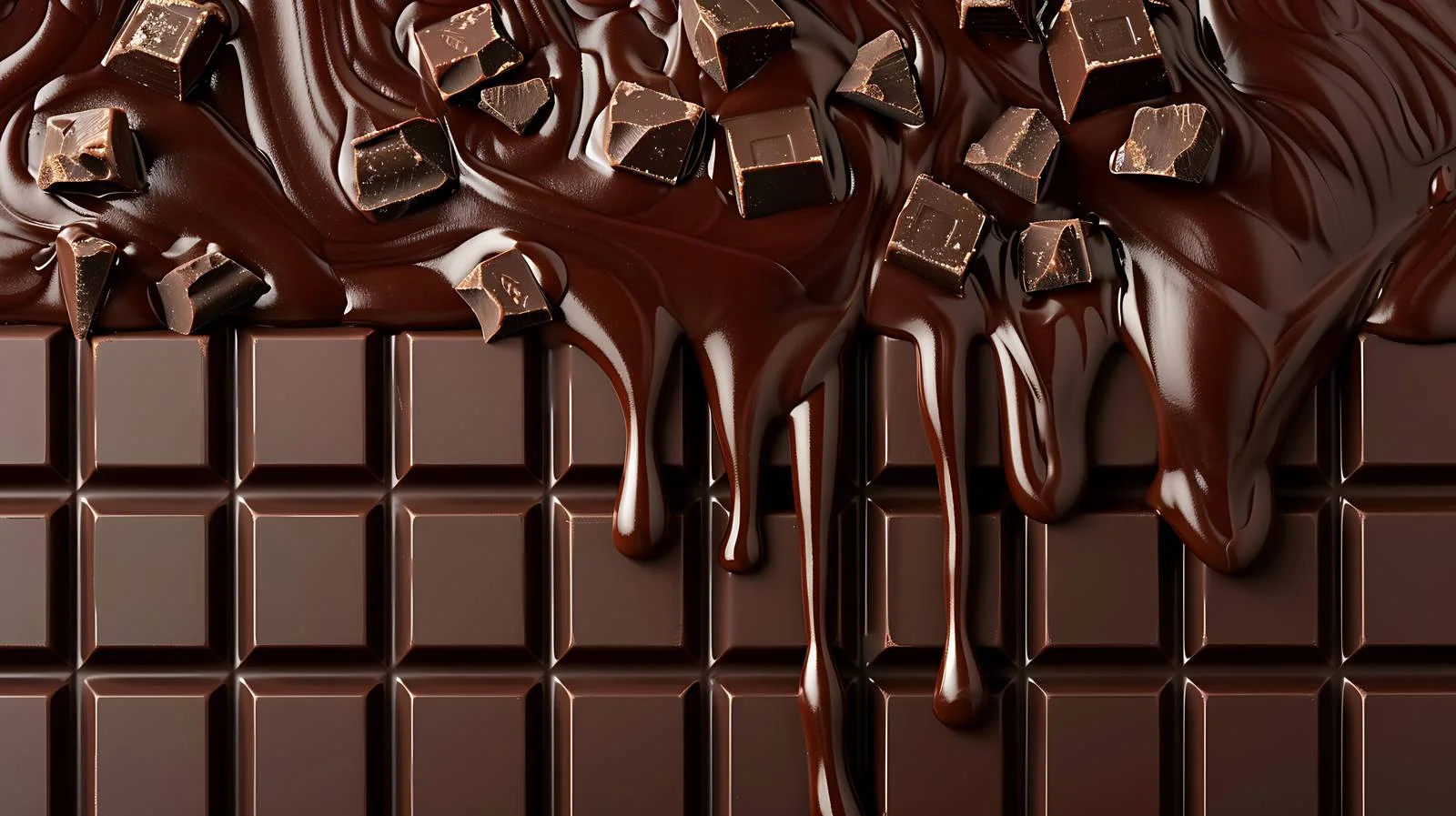 Decadent Chocolate Bar with Dark Drizzle — free download from Dotvec