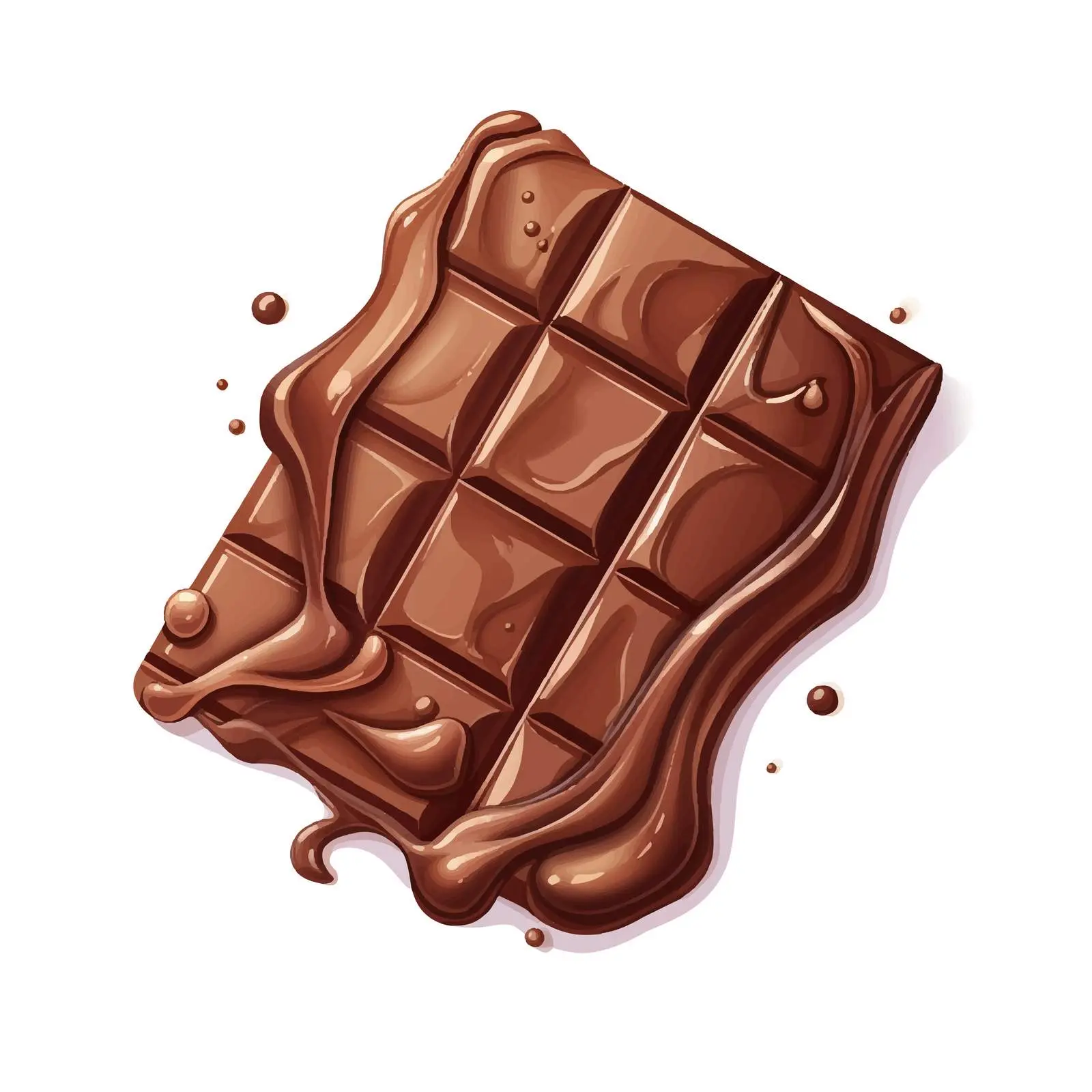 Isolated Chocolate Vector Illustration on White Background — free download from Dotvec