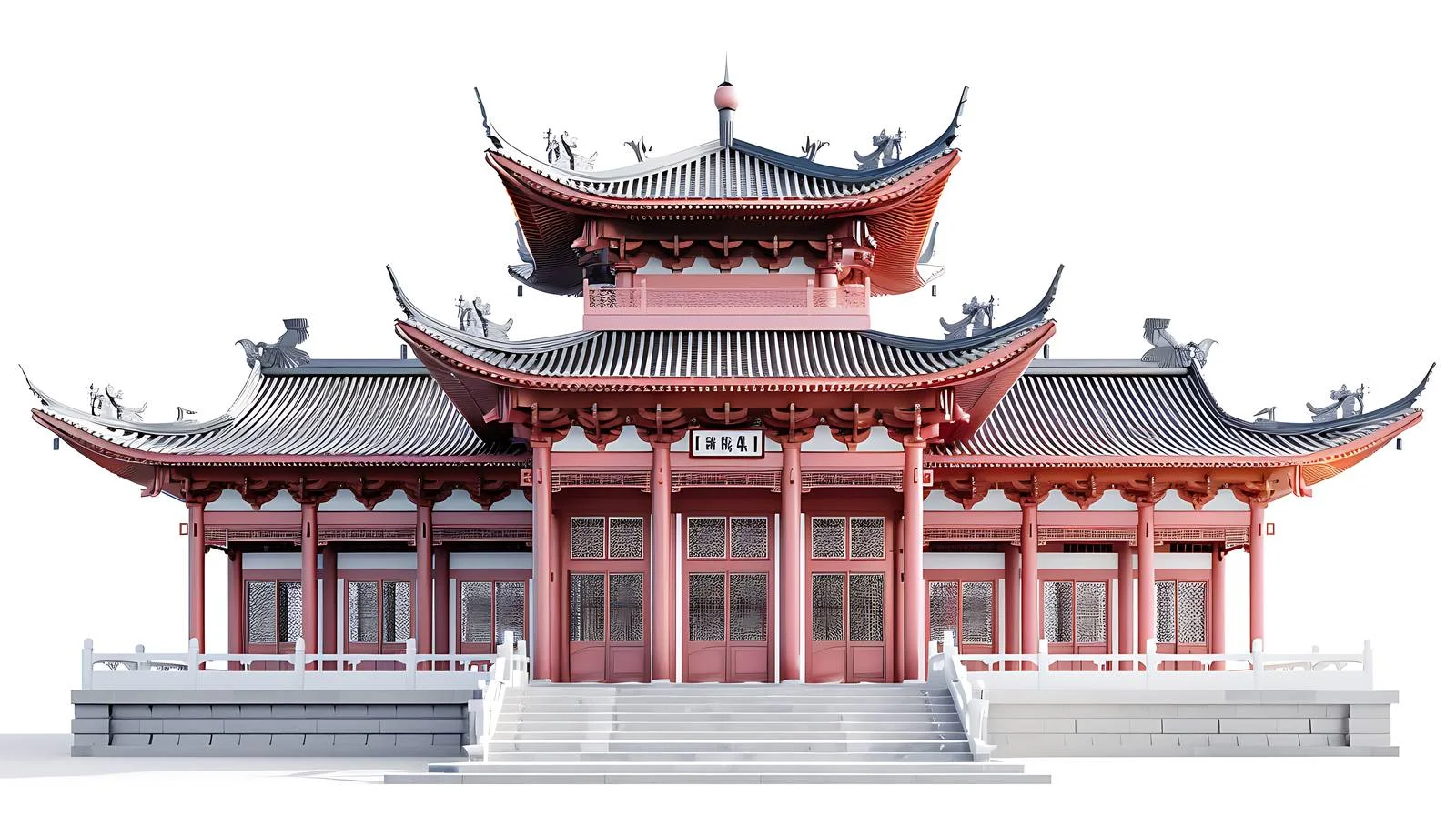 Tranquil Arhat Temple in Chongqing City — free download from Dotvec