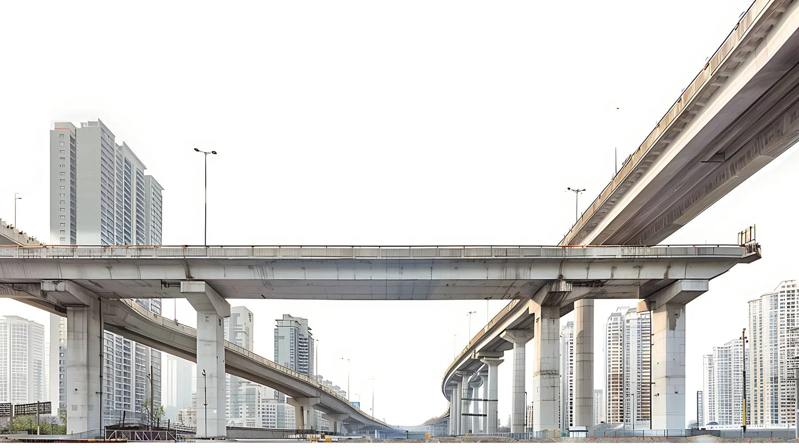 Chongqing Urban Architecture Highway View – free urbanization image from Dotvec