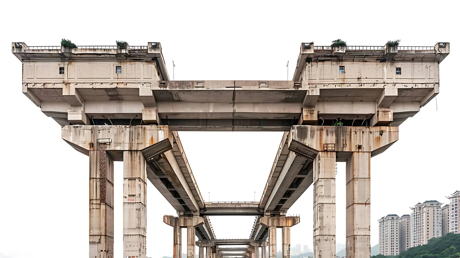 Chongqing Urban Landscape Along Yangtze River — free download from Dotvec