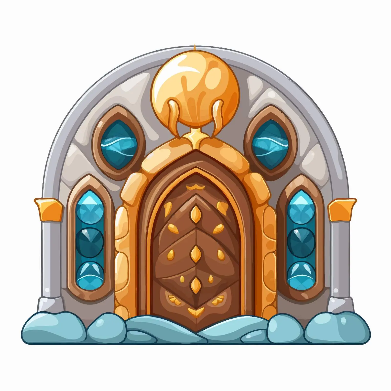 Byzantine Style Christian Decorative Illustration — free download from Dotvec