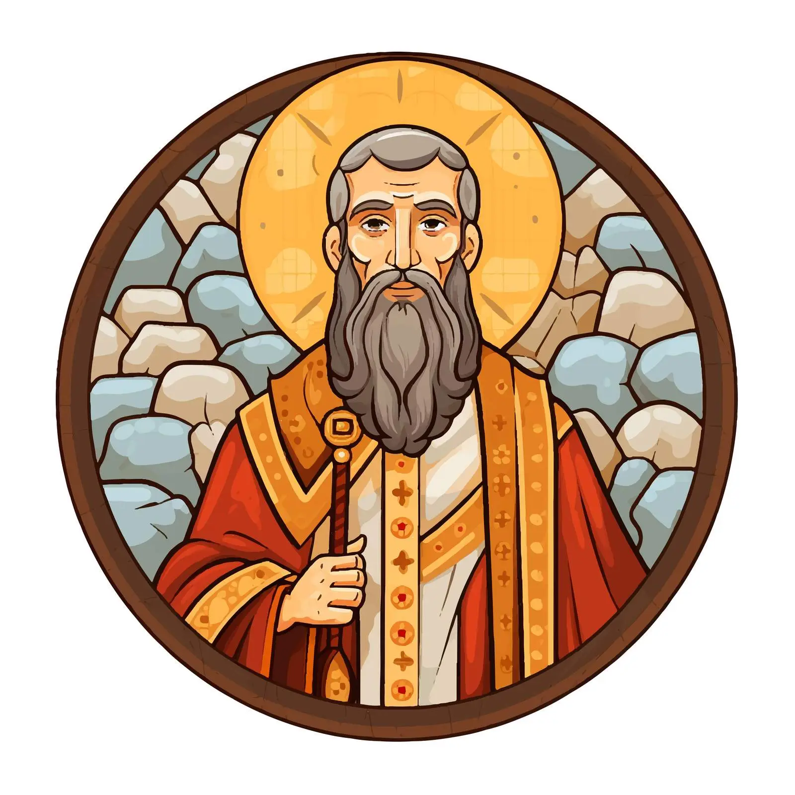 Righteous Joseph of Arimathea Illustration — free download from Dotvec
