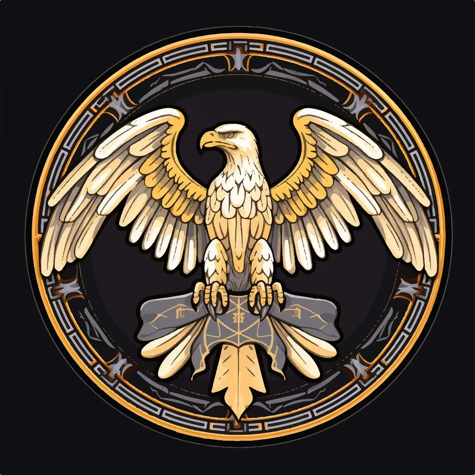 Eagle Symbol of Saint John - Traditional Christian Art – free christian traditions image from Dotvec