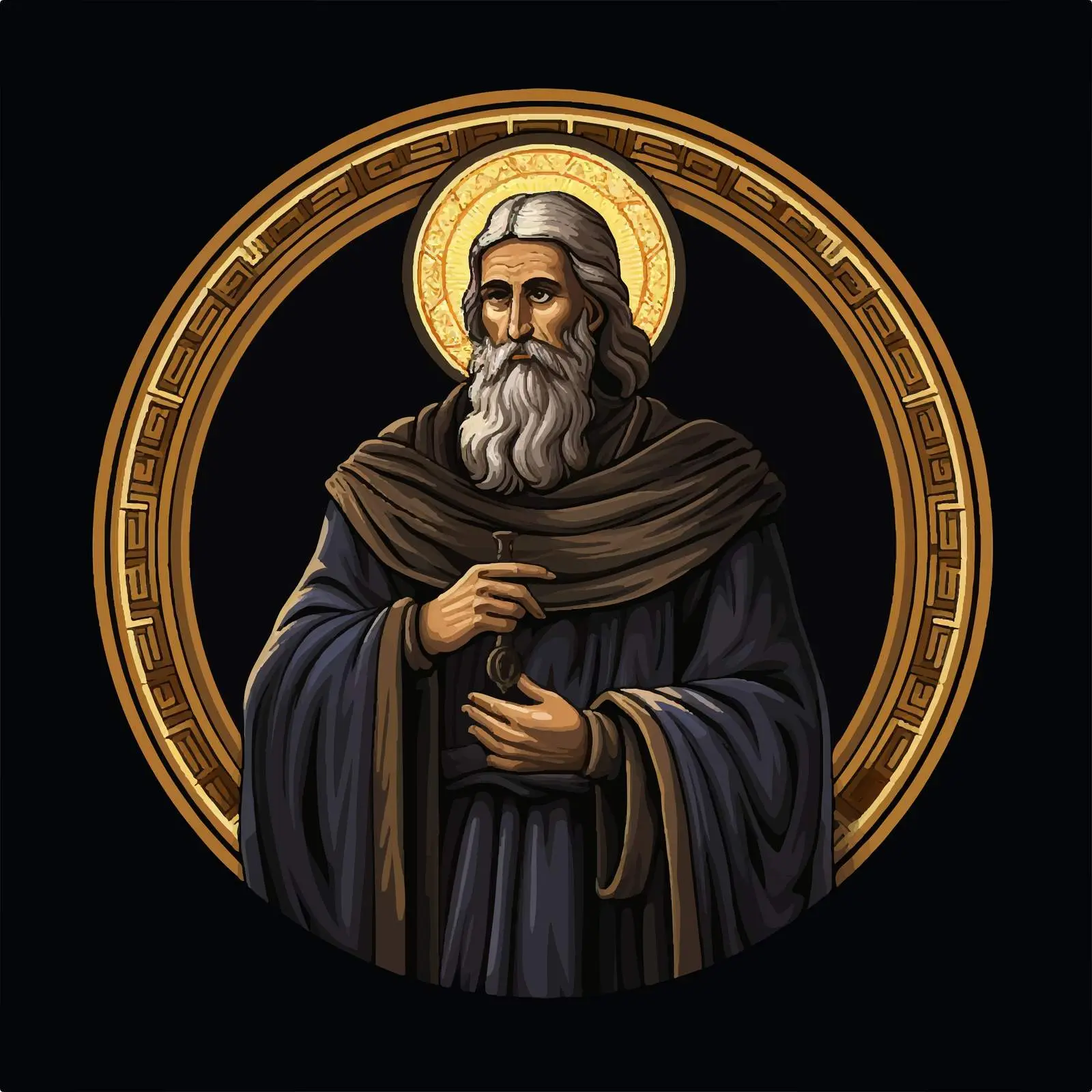 Traditional Image of Apostle Matthew Levi — free download from Dotvec