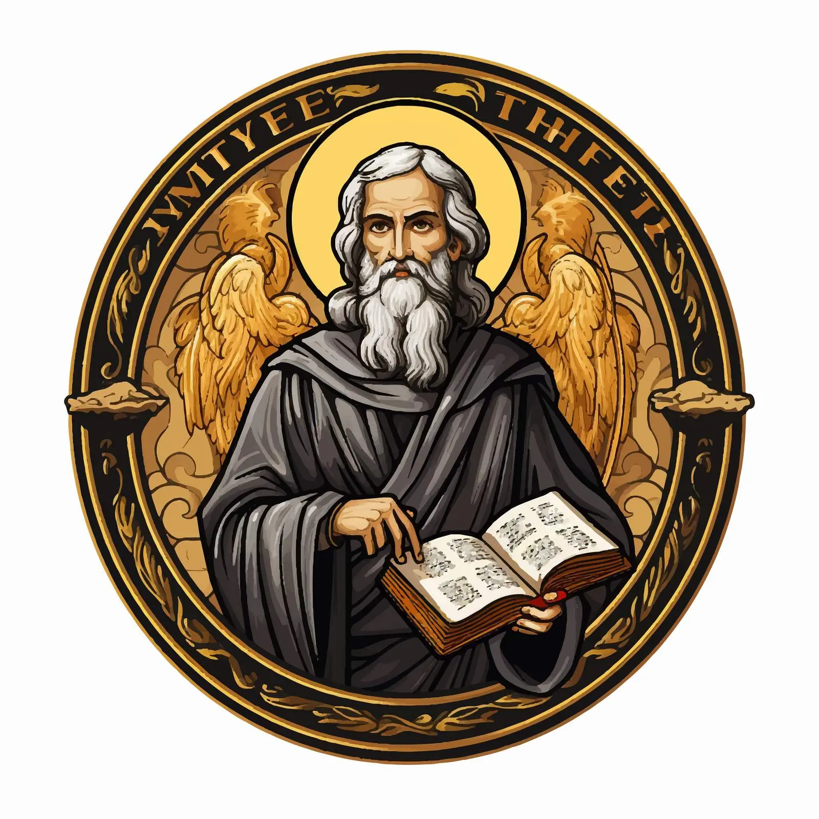 Traditional Image of Apostle Matthew Levi — free download from Dotvec