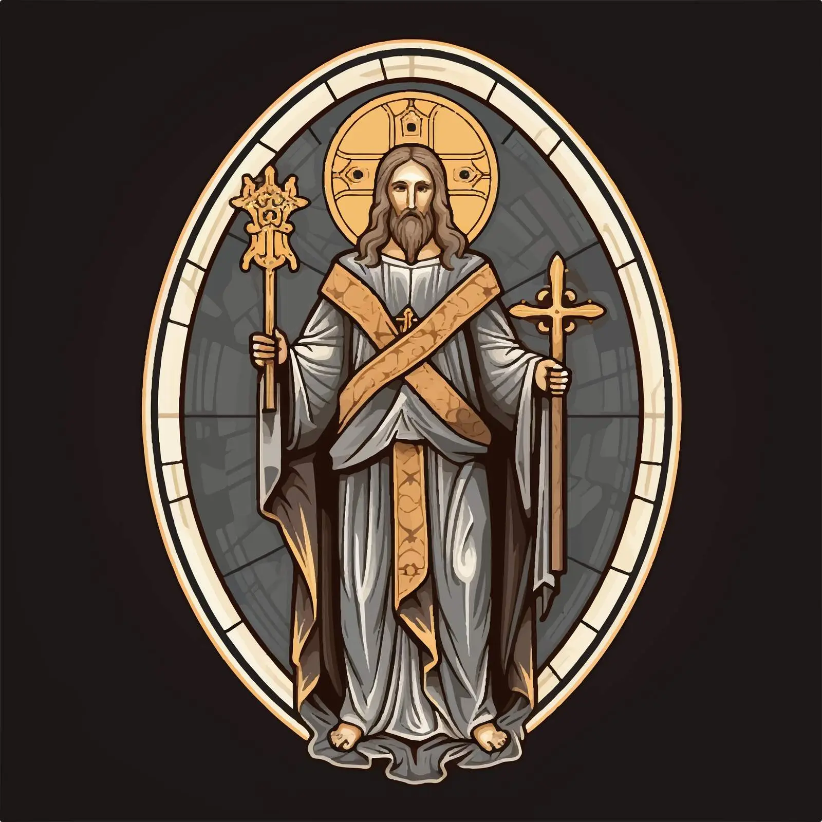 Traditional Christian Image of the Holy Trinity – free protest image from Dotvec