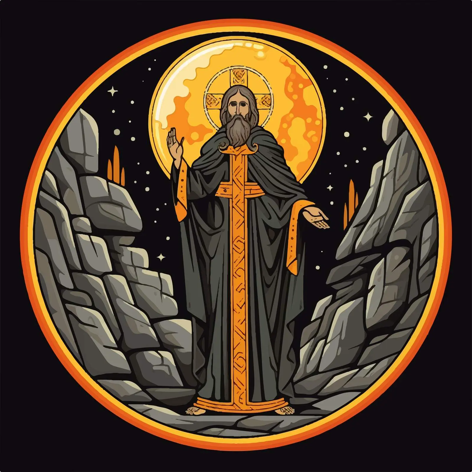 Traditional Christian Image of the Holy Trinity — free download from Dotvec