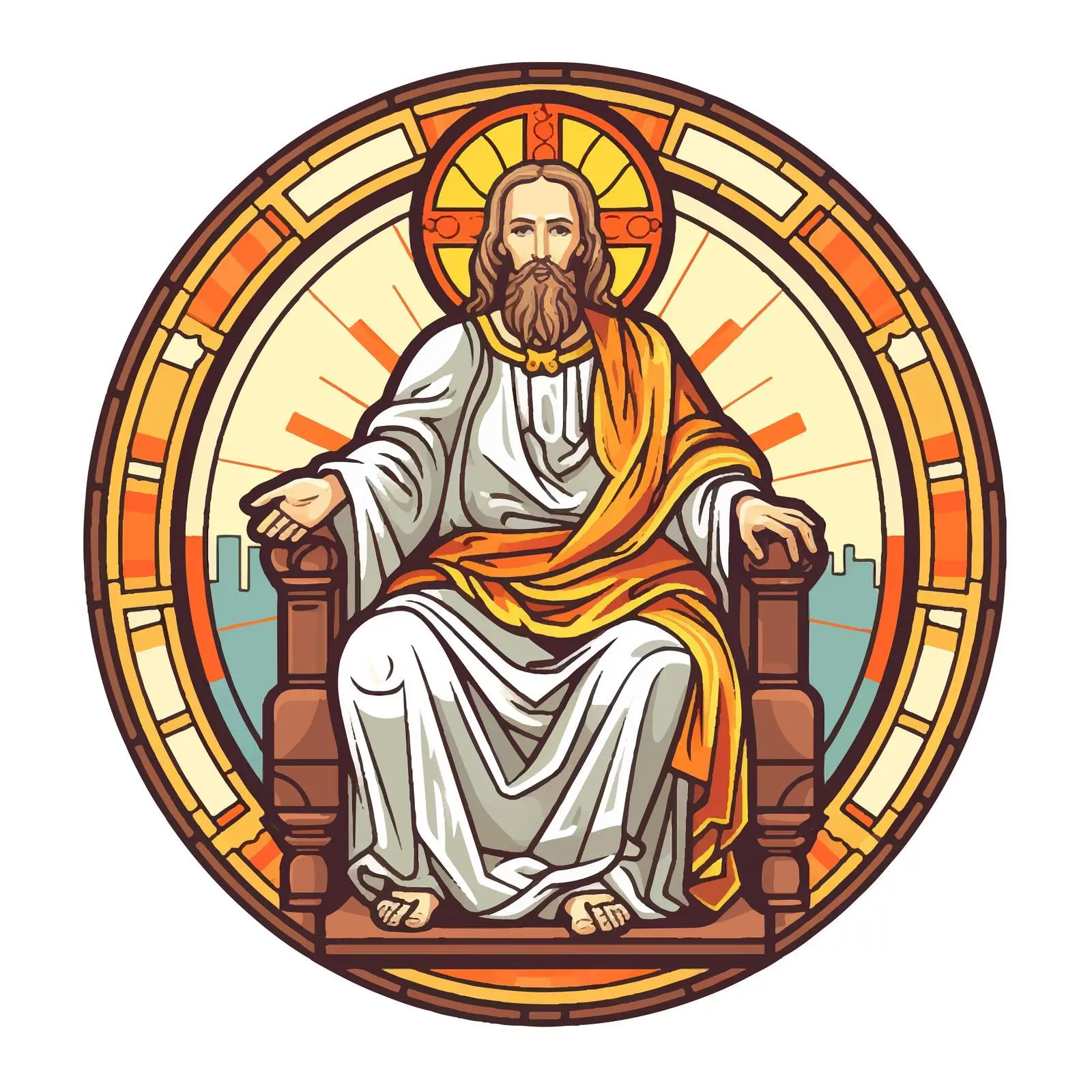 Traditional Image of Jesus Christ — free download from Dotvec