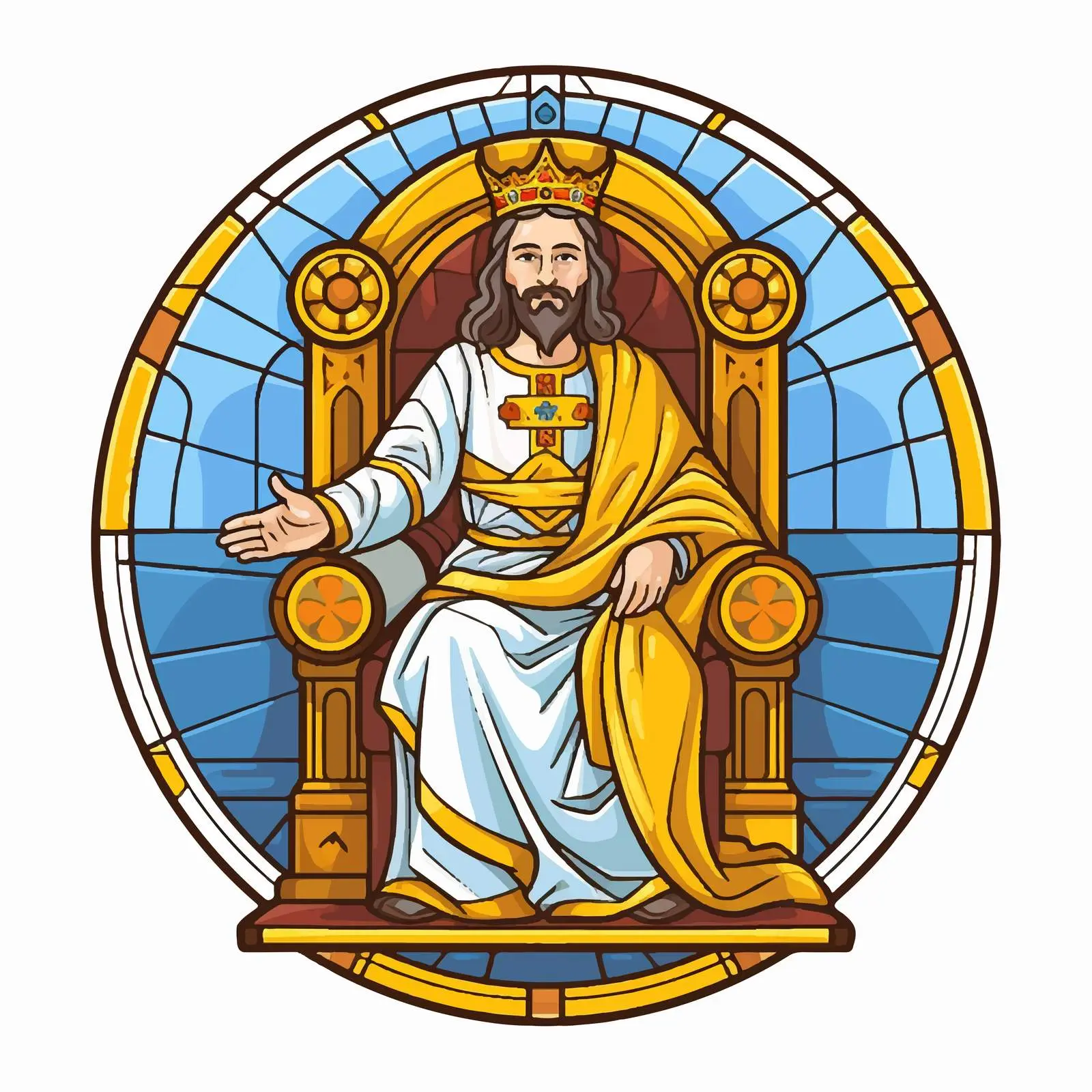 Traditional Image of Jesus Christ — free download from Dotvec