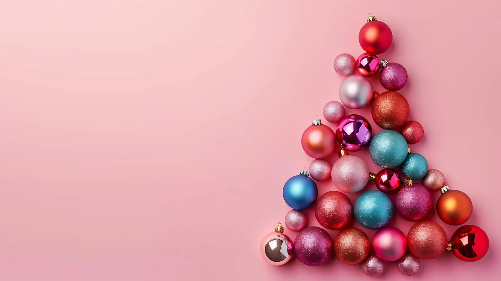 Colorful Christmas Tree Decoration with Ornaments – free xmas image from Dotvec