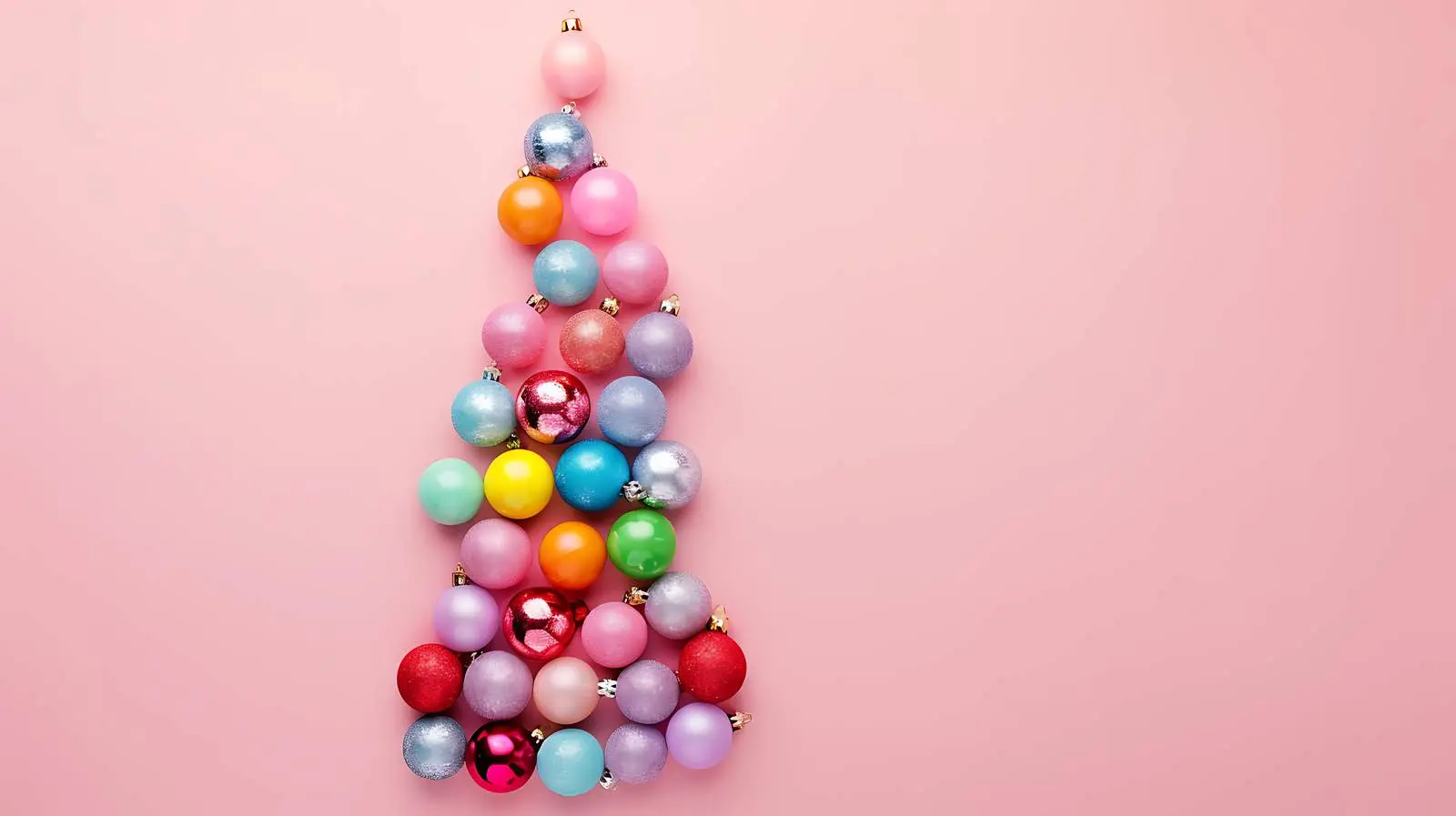 Colorful Christmas Tree Decoration with Ornaments — free download from Dotvec